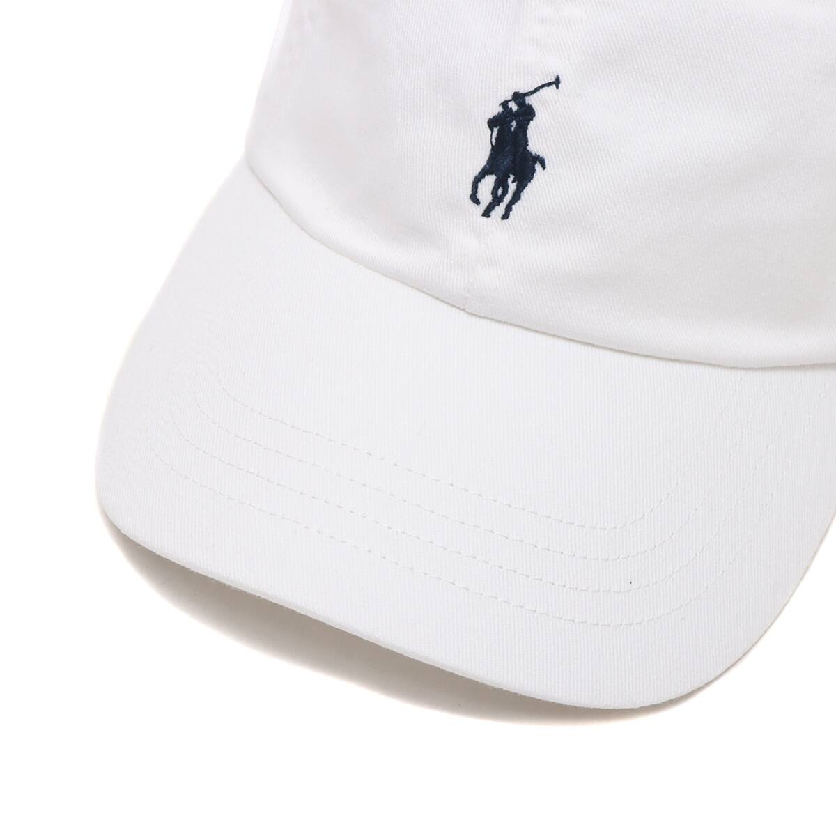 POLO RALPH LAUREN CLASSIC SPORT CAP WHITEの画像