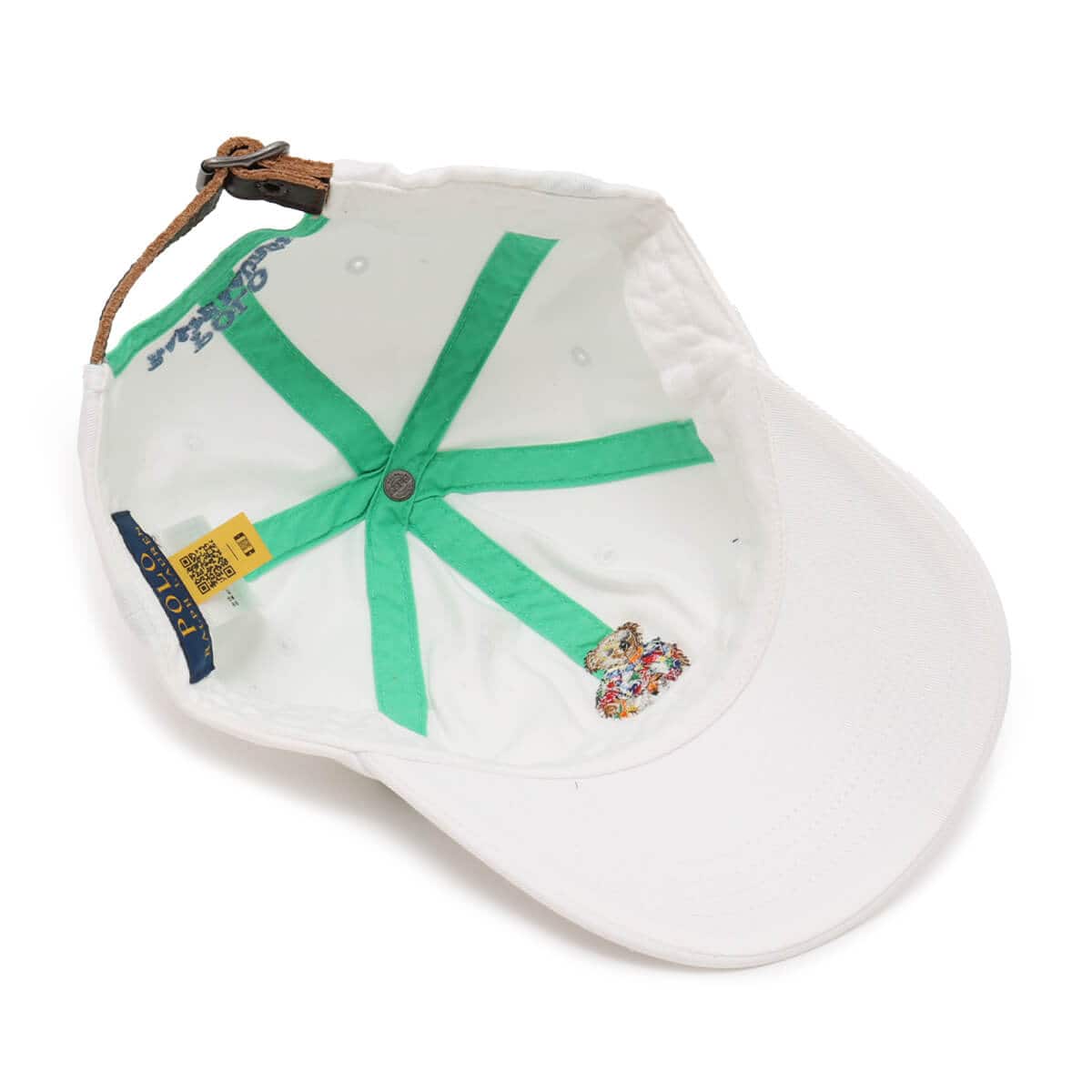 POLO RALPH LAUREN POLO BEAR CLASSIC SPORT CAP WHITE の画像