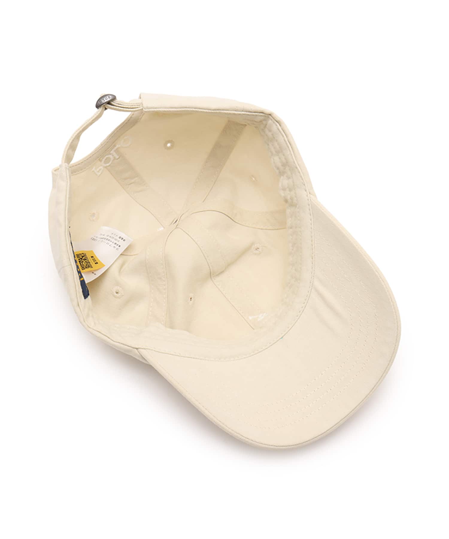 POLO RALPH LAUREN MINERAL DYED BALL CAP NATURALの画像