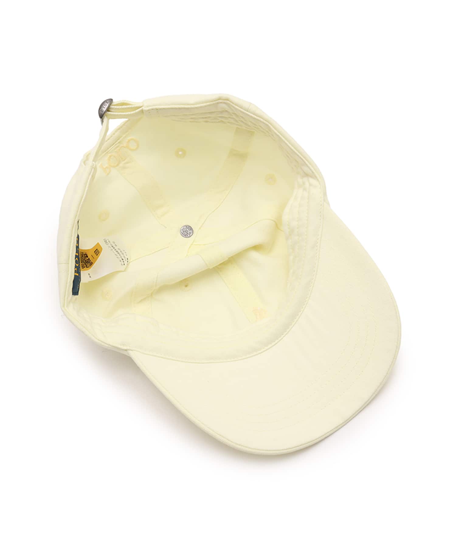 POLO RALPH LAUREN MINERAL DYED BALL CAP LIMEの画像