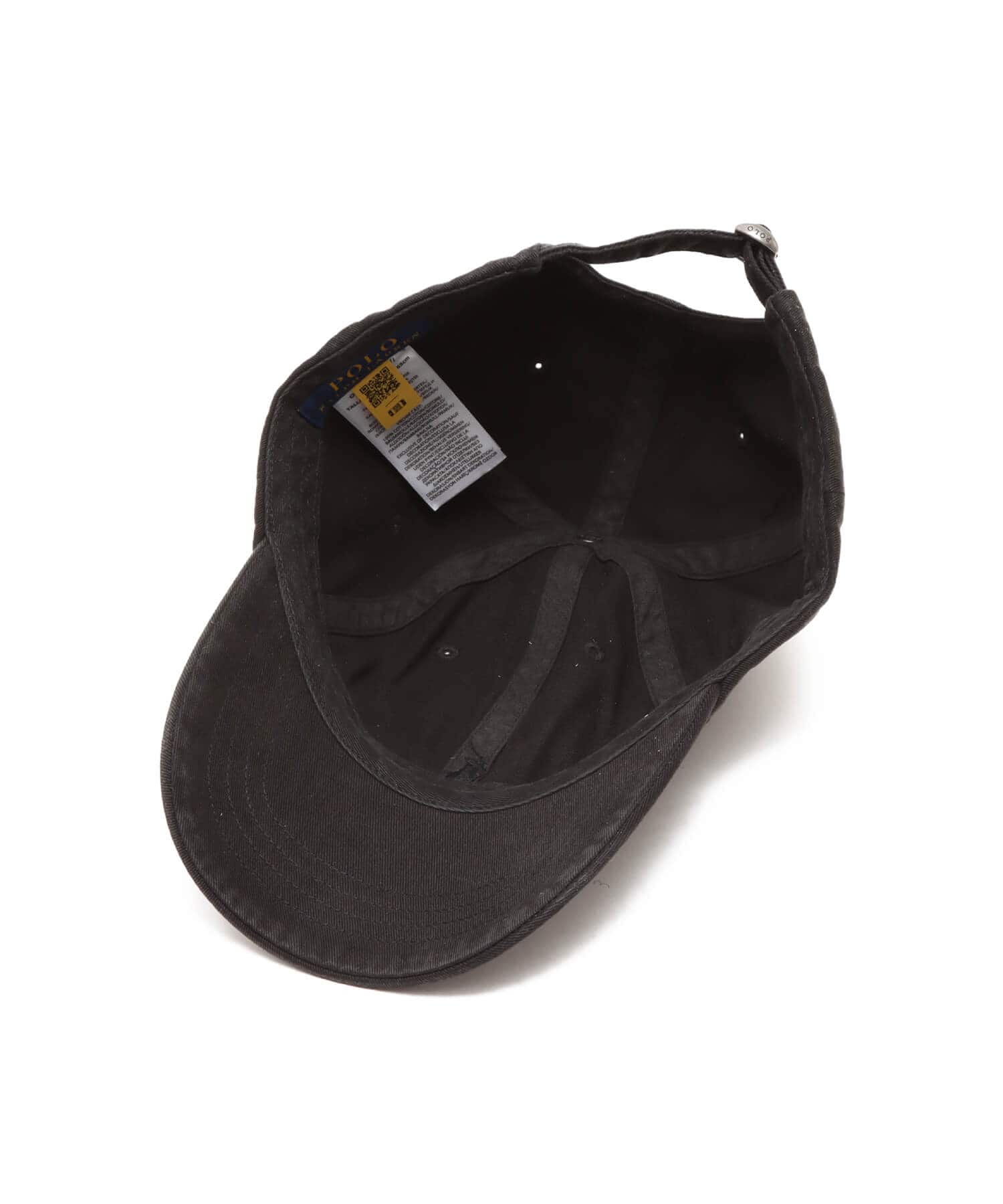 POLO RALPH LAUREN GARMENT DYE CLASSIC SPORT CAP POLO BLACKの画像