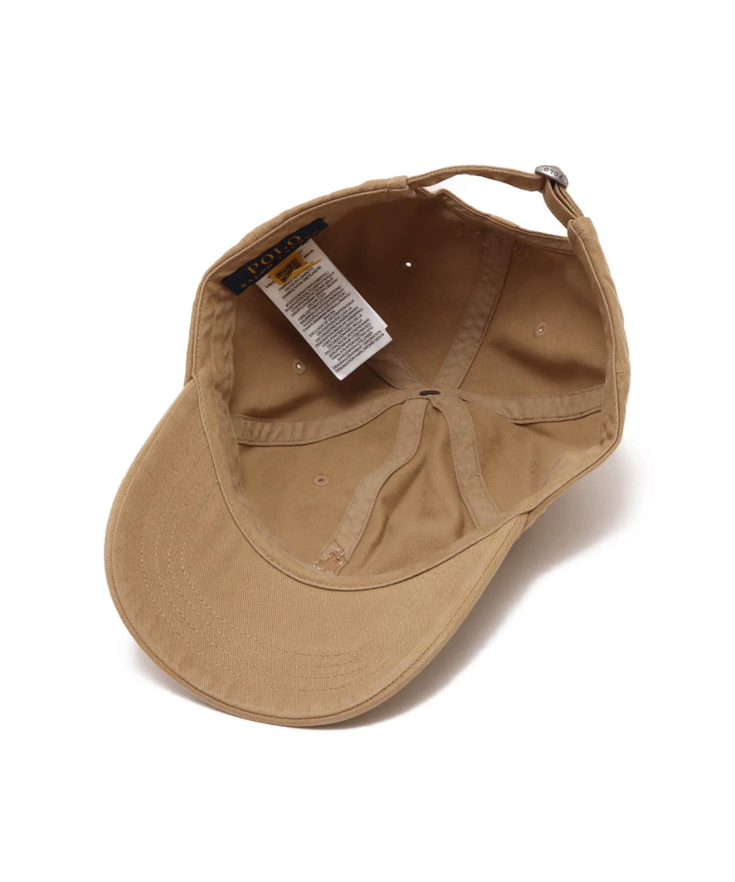 POLO RALPH LAUREN GARMENT DYE CLASSIC SPORT CAP MONTANA KHAKIの画像