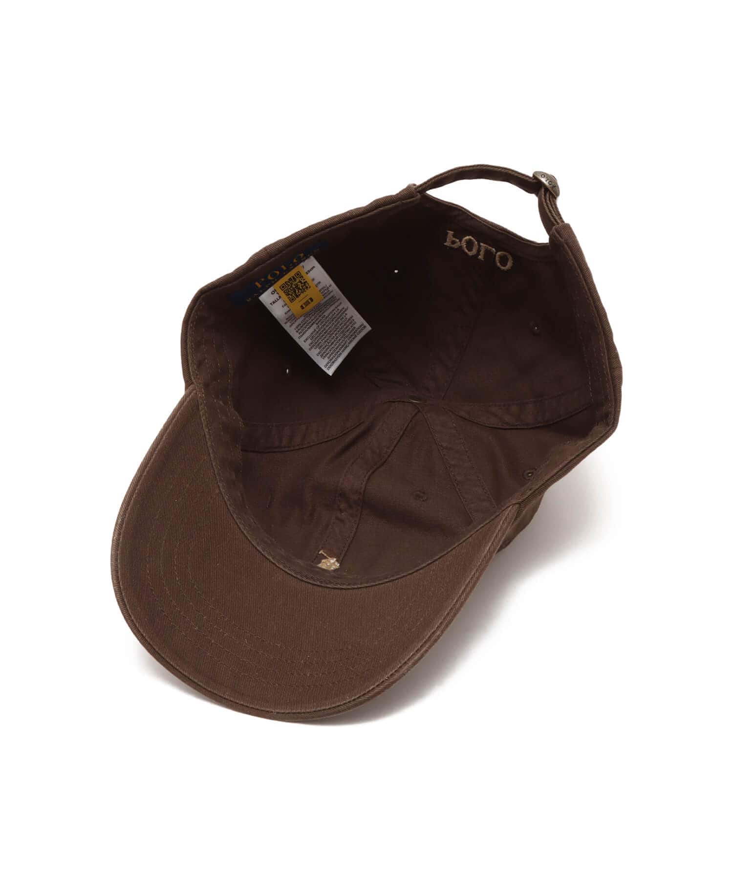 POLO RALPH LAUREN CLASSIC SPORT CAP NUTMEG BROWNの画像
