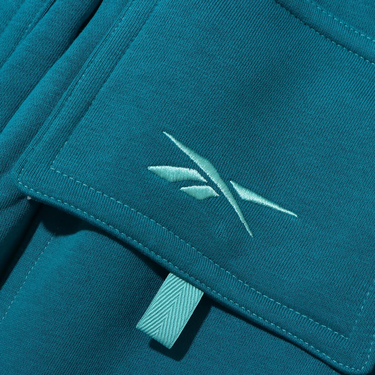 Reebok RBK CARDI KNIT PANT SEAPORT TEAL 22SS-S（リーボック
