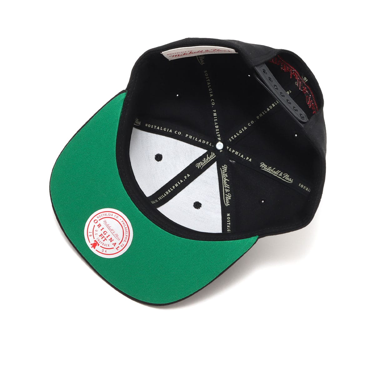 Mitchell & Ness Front Loaded Snapback HWC-CBU CBUBLCK 22SS-Iの画像