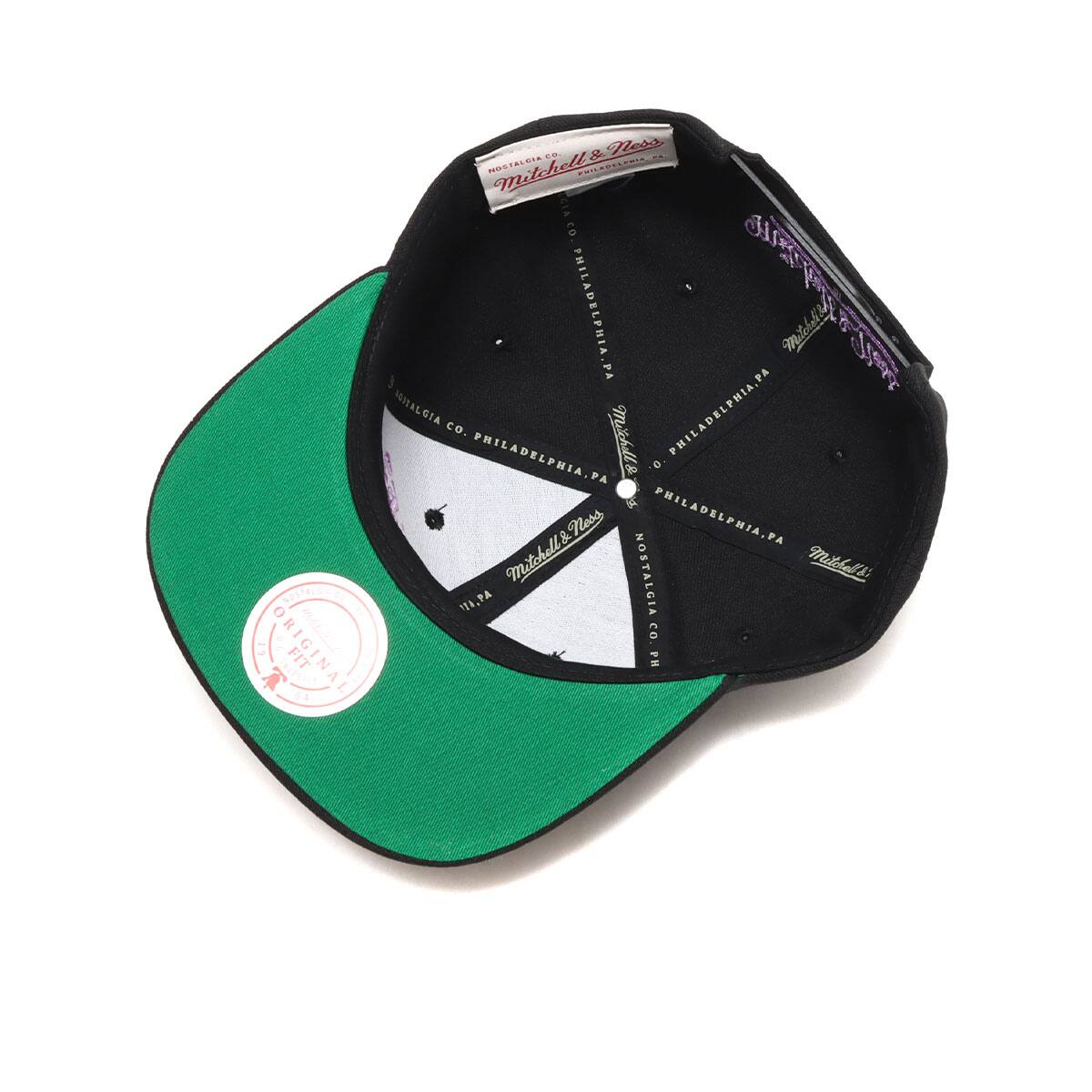 Mitchell & Ness Front Loaded Snapback HWC-LAL LALBLCK 22SS-Iの画像