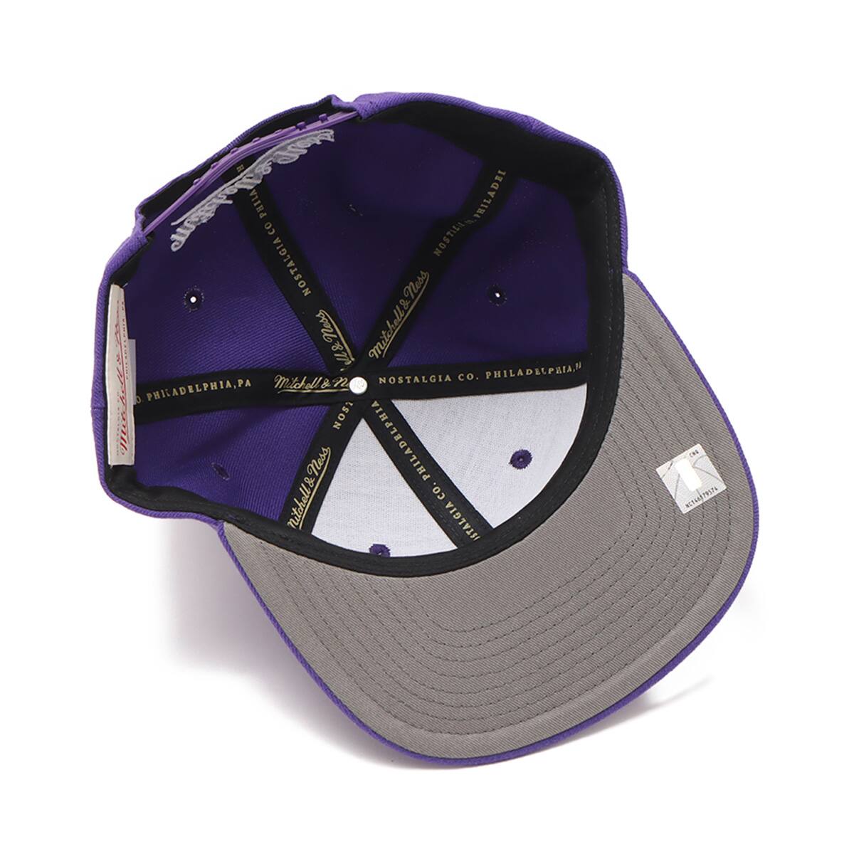 Mitchell & Ness Team Ground 2.0 Snapback Lakers PURPLE 23FW-Iの画像