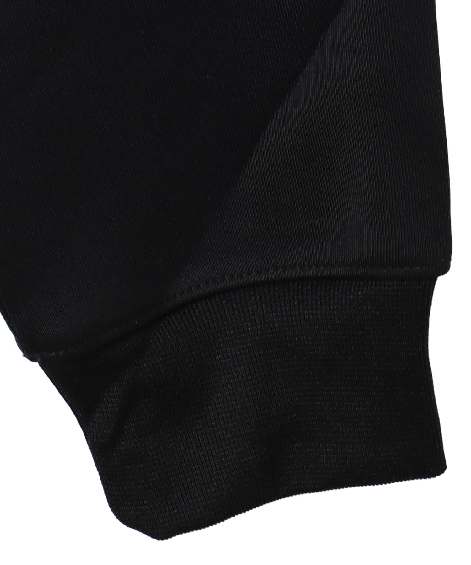 NIKE AS W NSW NK WR POLY KNIT JKT BLACK/WHITEの画像