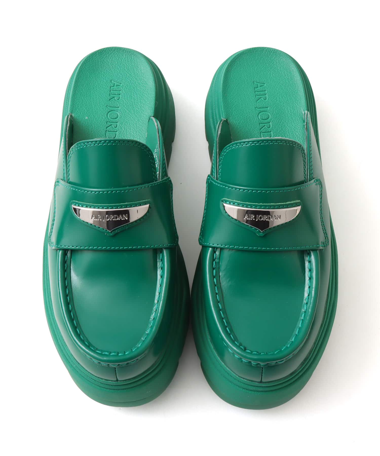JORDAN BRAND WMNS AIR JORDAN MULE MALACHITE/METALLIC SILVERの画像