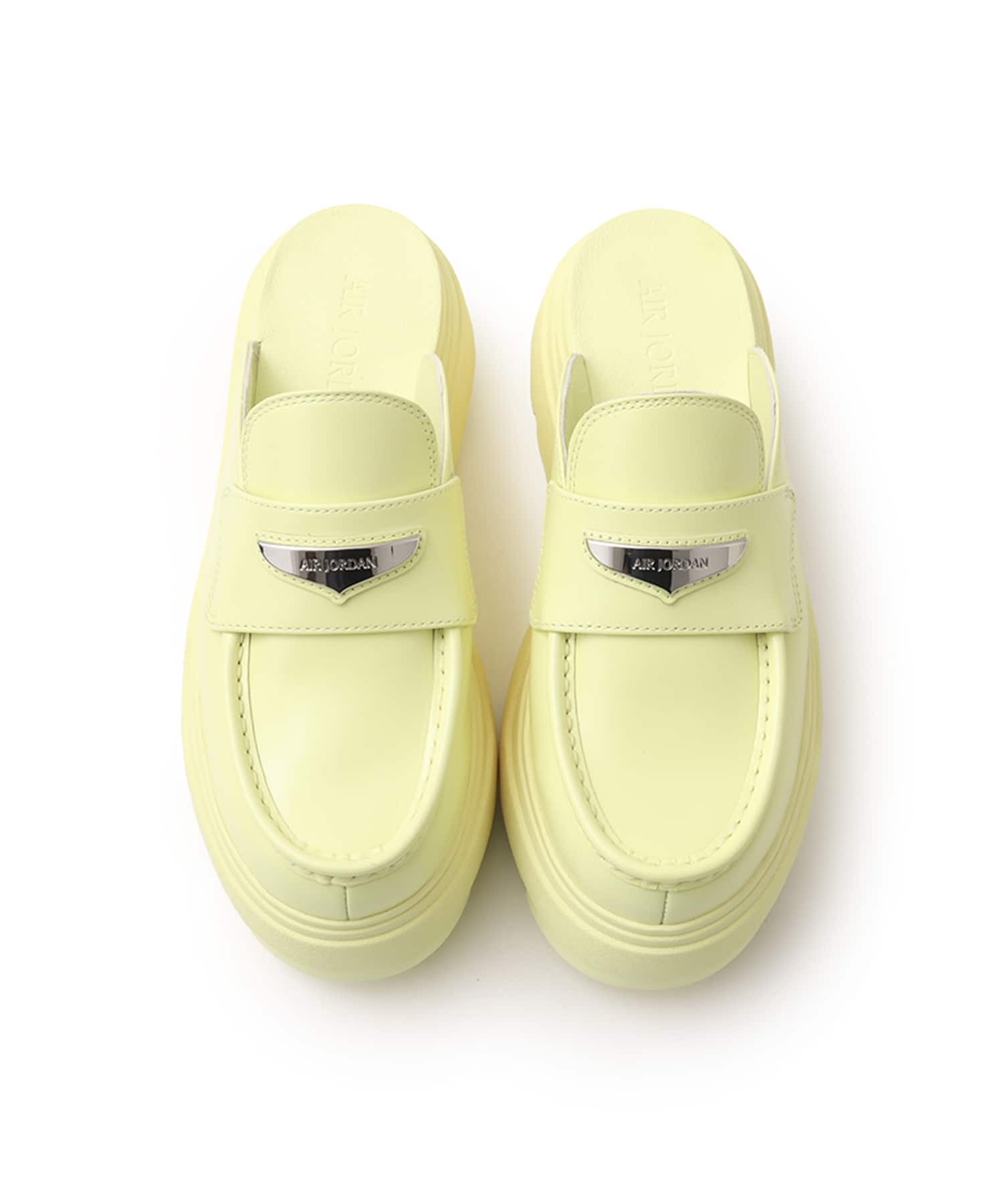 JORDAN BRAND WMNS AIR JORDAN MULE LUMINOUS GREEN/METALLIC SILVERの画像