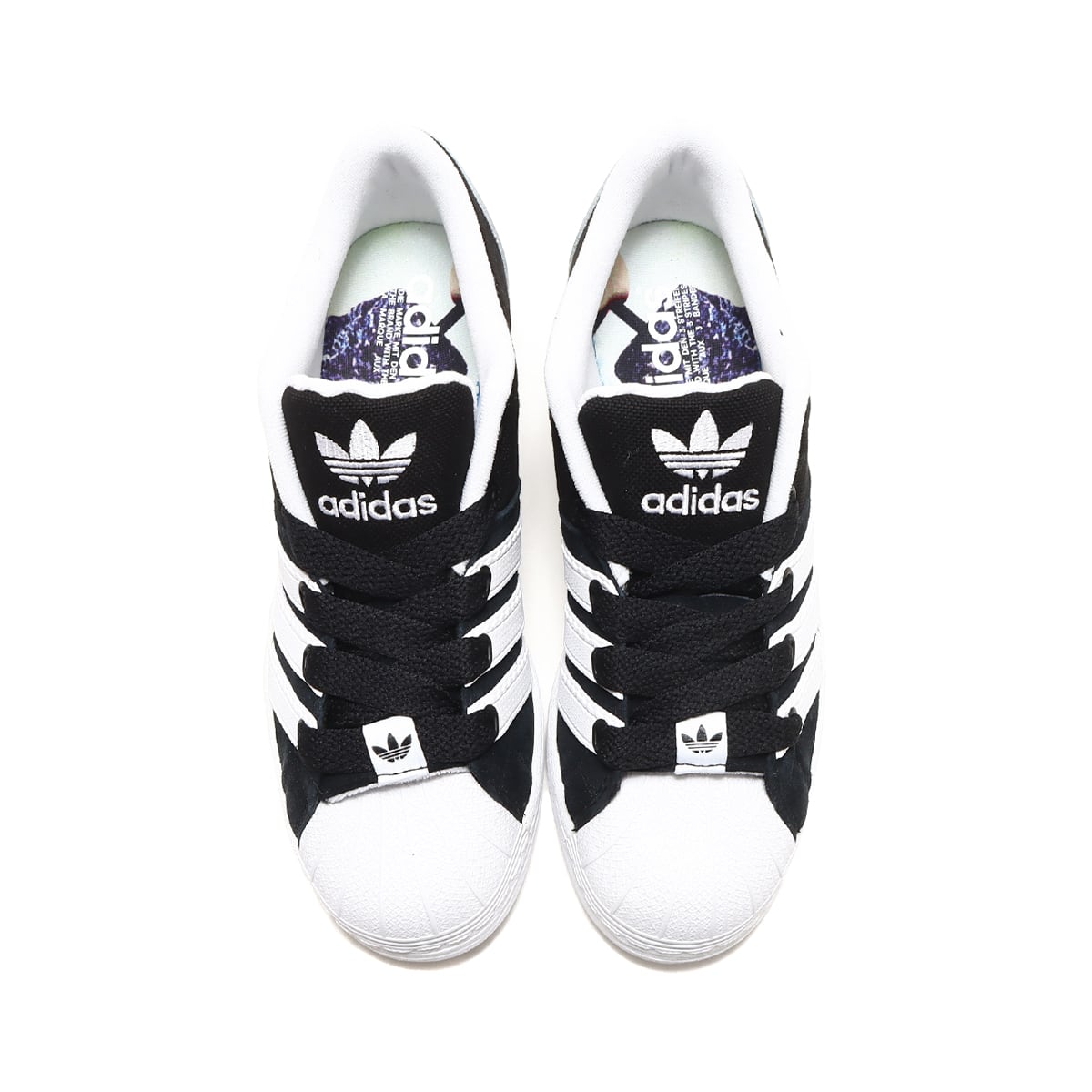 adidas SST SUPERMODIFIED CORE BLACK/FOOTWEAR WHITE/FOOTWEAR WHITE