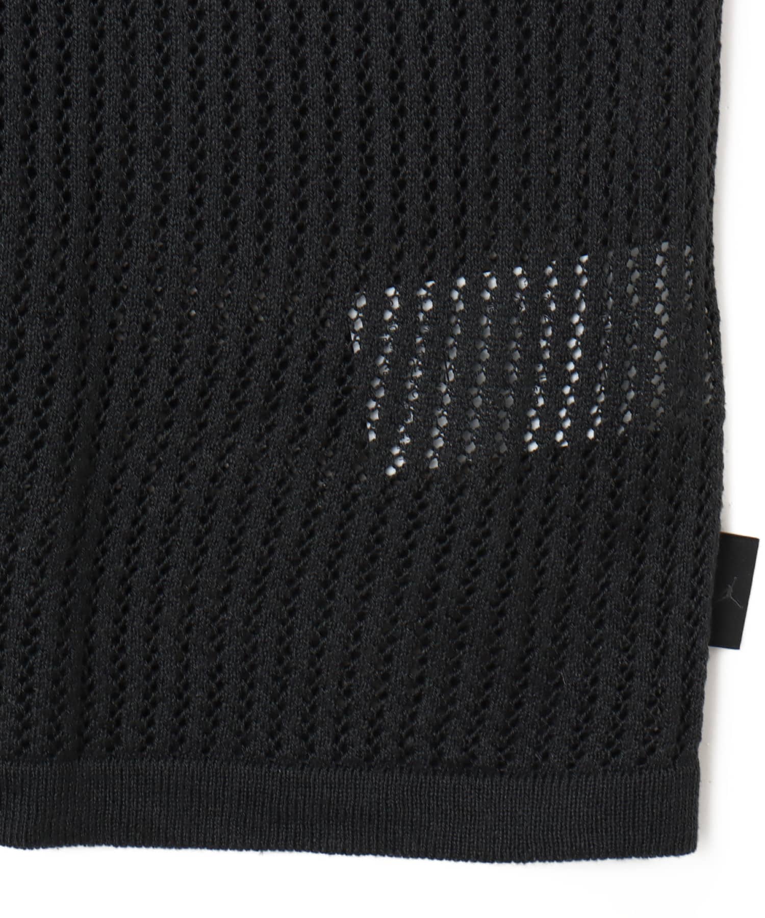 JORDAN BRAND M J AIR JDN KNIT FTBL JRSY OFF NOIR/DK SMOKE GREYの画像