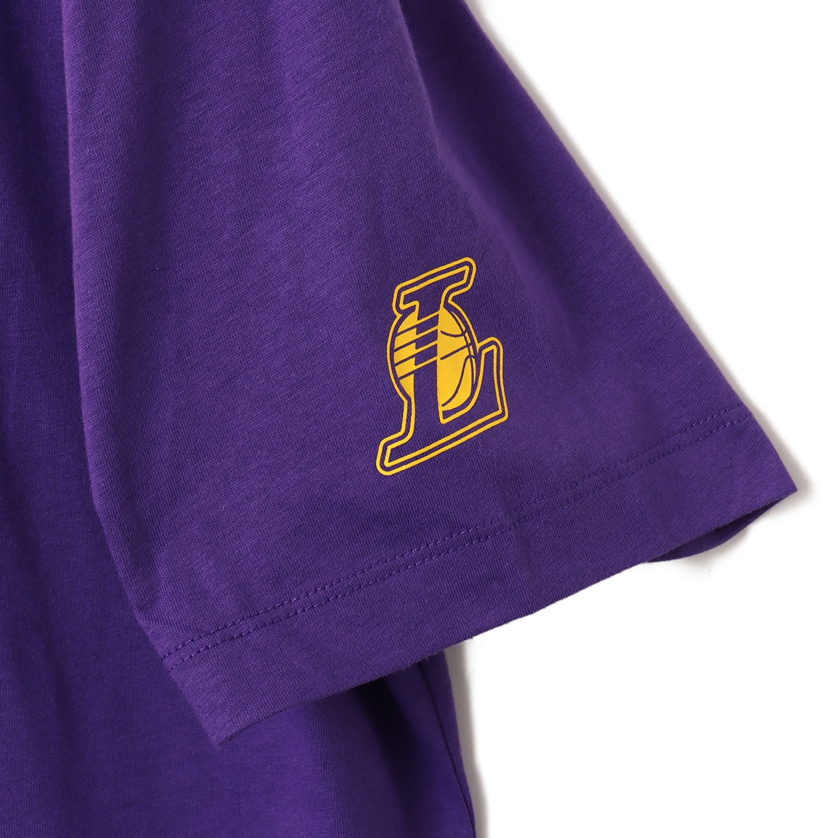 NIKE LOS ANGELES LAKERS M NK ES NBA JDN CITIES SS FIELD PURPLEの画像