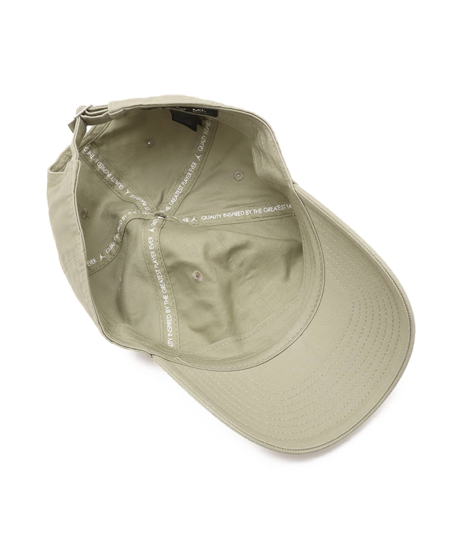 JORDAN BRAND U J CLUB CAP US CB WSH JM MEDIUM KHAKI/WHITEの画像
