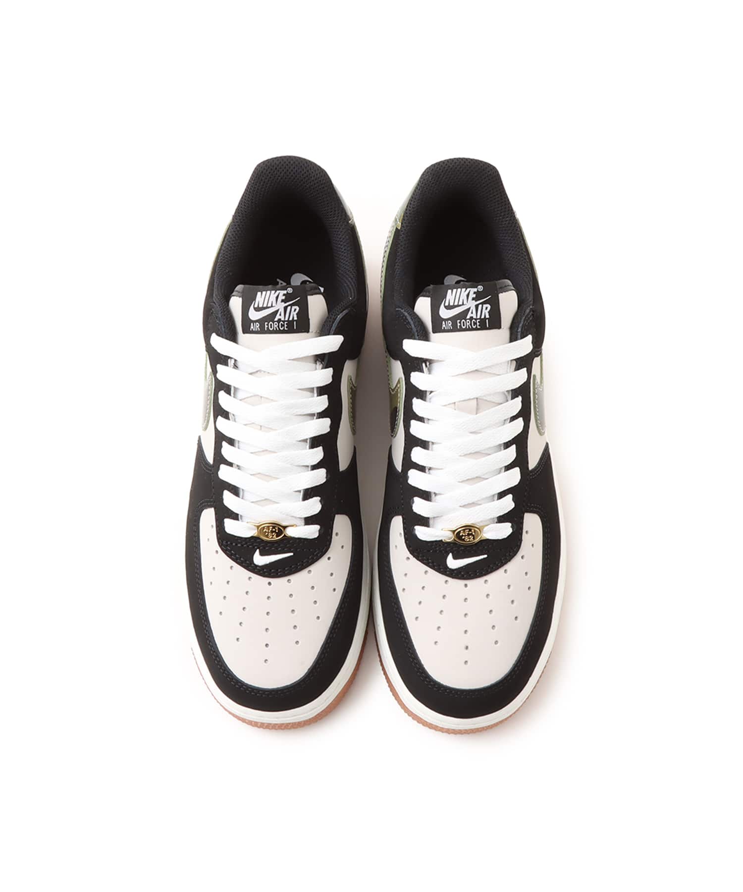 NIKE AIR FORCE 1 LOW RETRO WHITE/BLACK-GUM MED BROWN-SUMMIT WHITEの画像