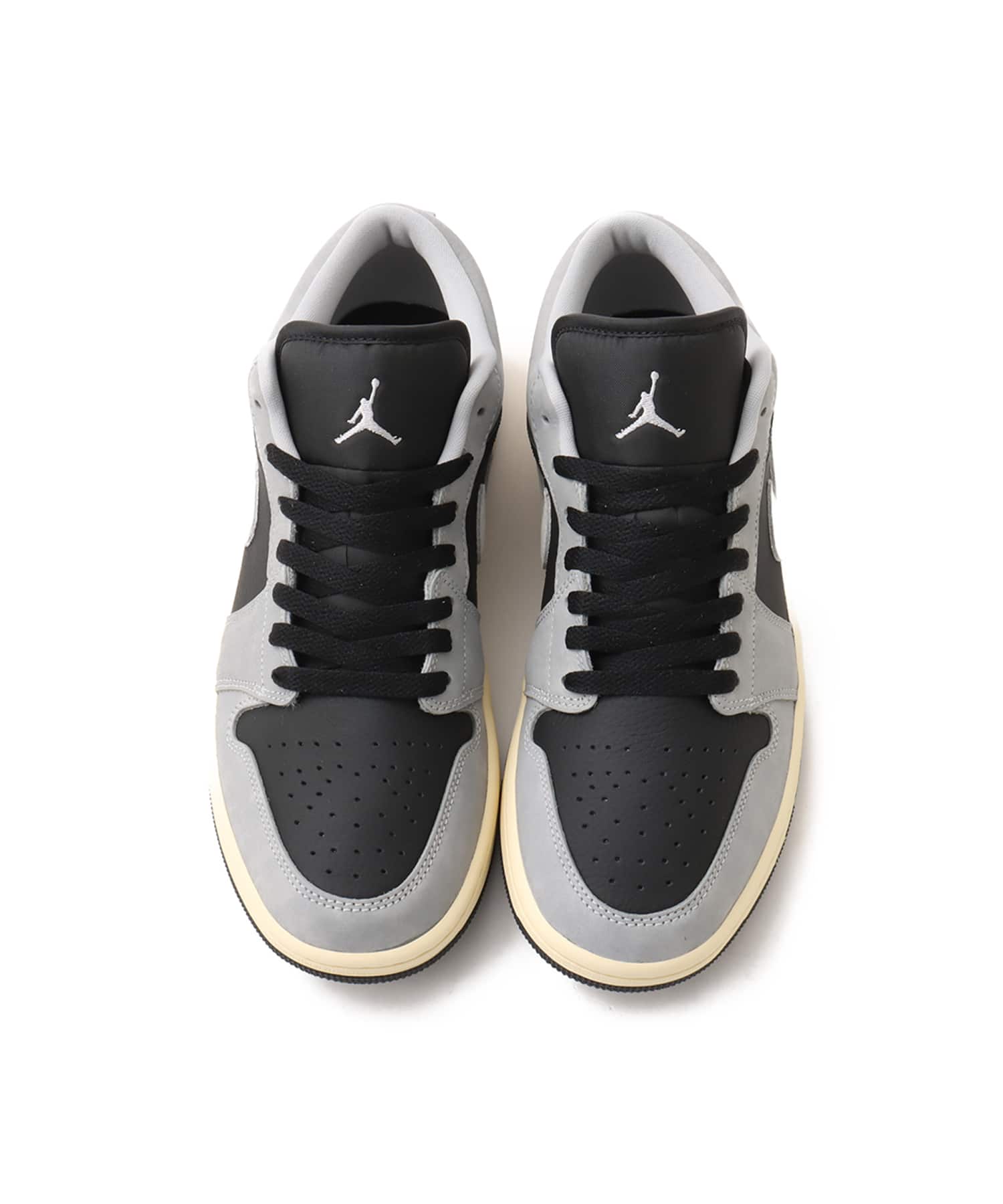 JORDAN BRAND AIR JORDAN 1 LOW SE LT SMOKE GREY/BLACK-SAIL-MUSLINの画像