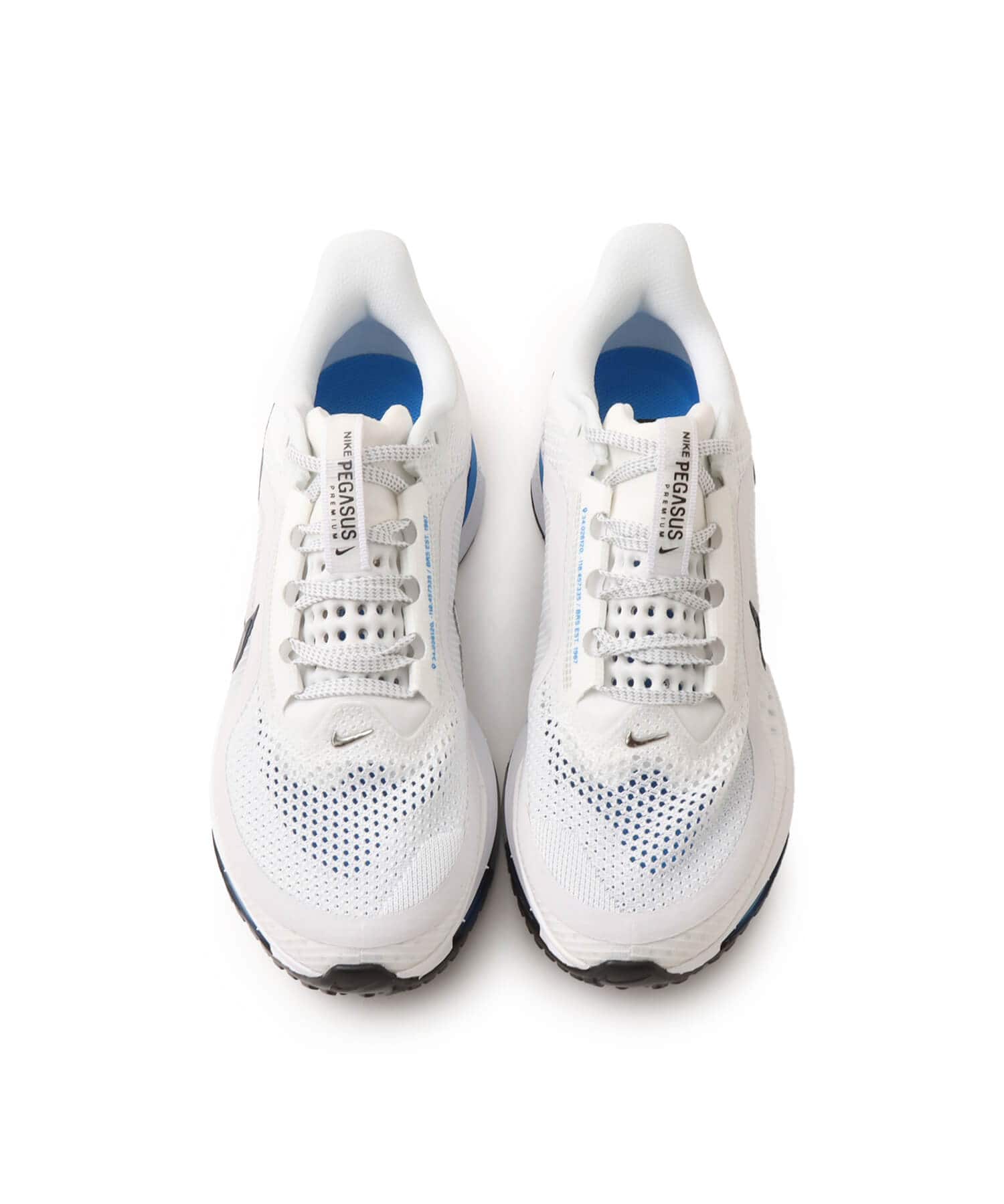 NIKE PEGASUS PREMIUM WHITE/BLACK-PHOTO BLUE-PURE PLATINUMの画像