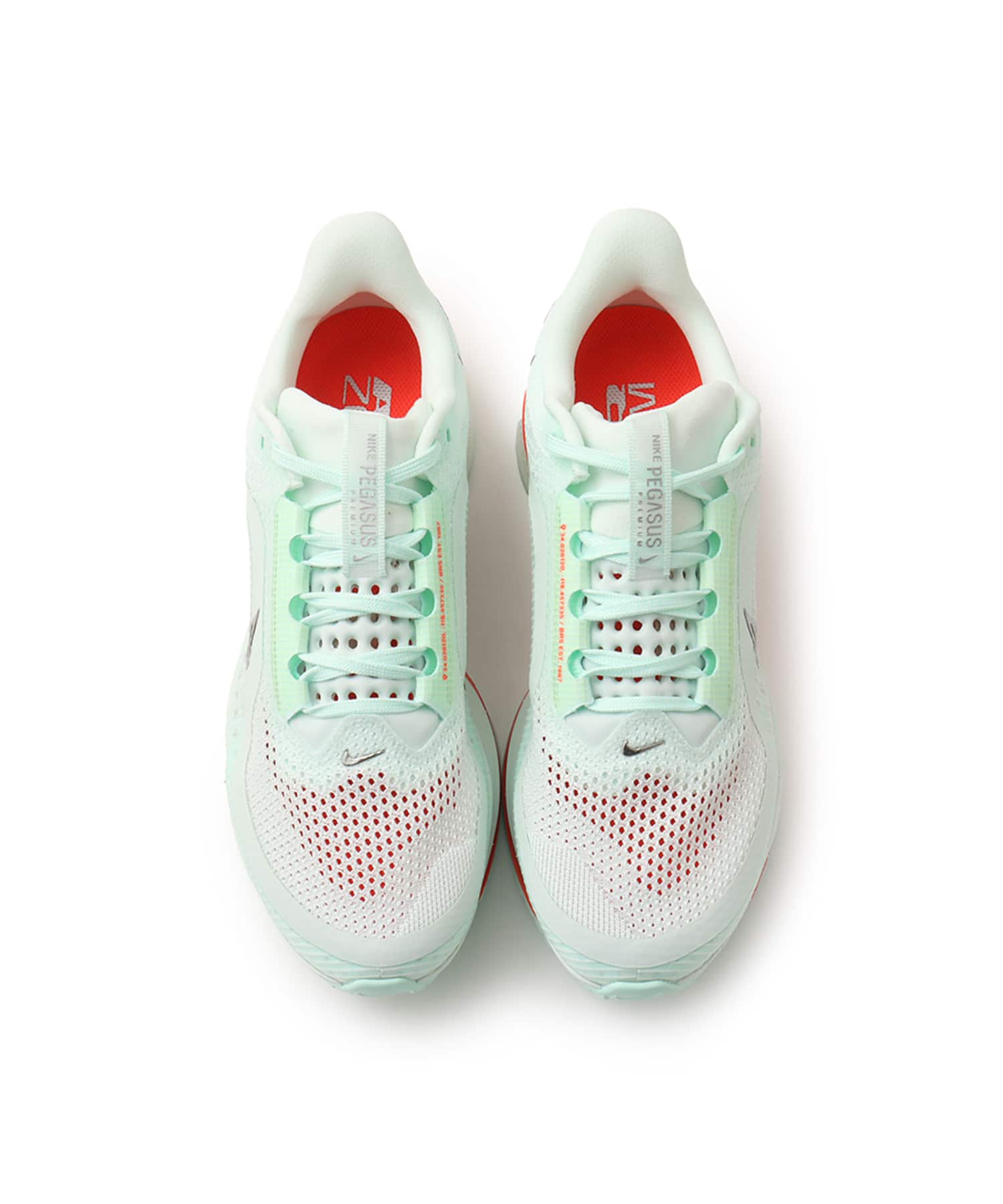 NIKE PEGASUS PREMIUM BARELY GREEN/BRIGHT CRIMSON-MINT FOAMの画像