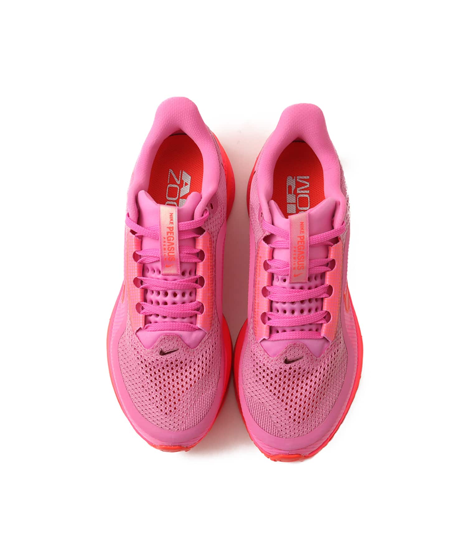 NIKE W PEGASUS PREMIUM PLAYFUL PINK/BRIGHT CRIMSON-HYPER PINKの画像