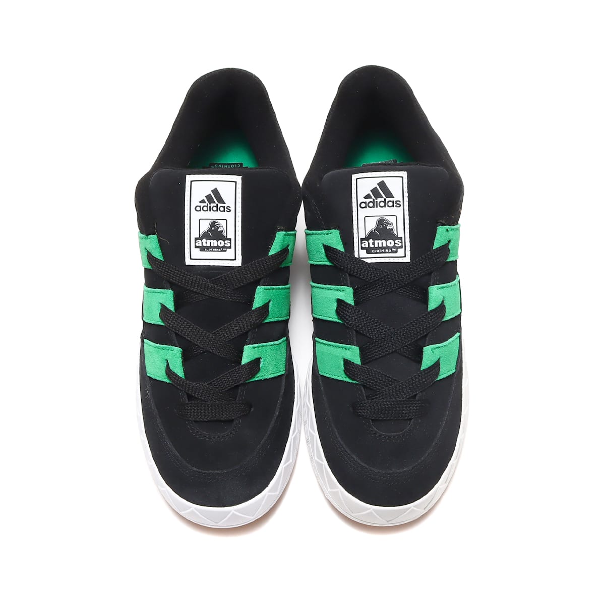 adidas ADIMATIC atmos x XLARGE CORE BLACK/GREEN/CRYSTAL