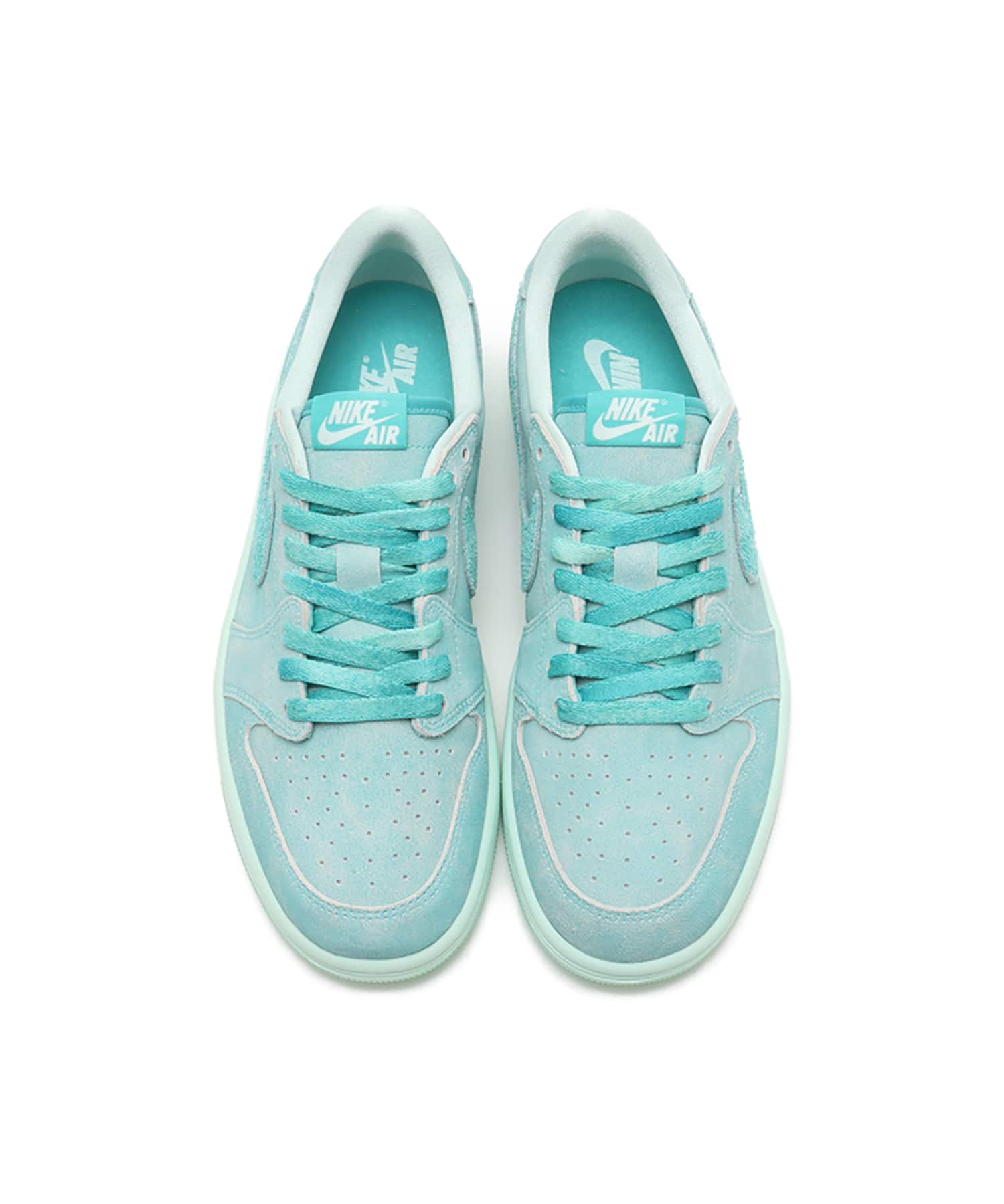JORDAN BRAND WMNS AIR JORDAN 1 RETRO LOW OG WASHED TEAL/WASHED TEAL-IGLOOの画像