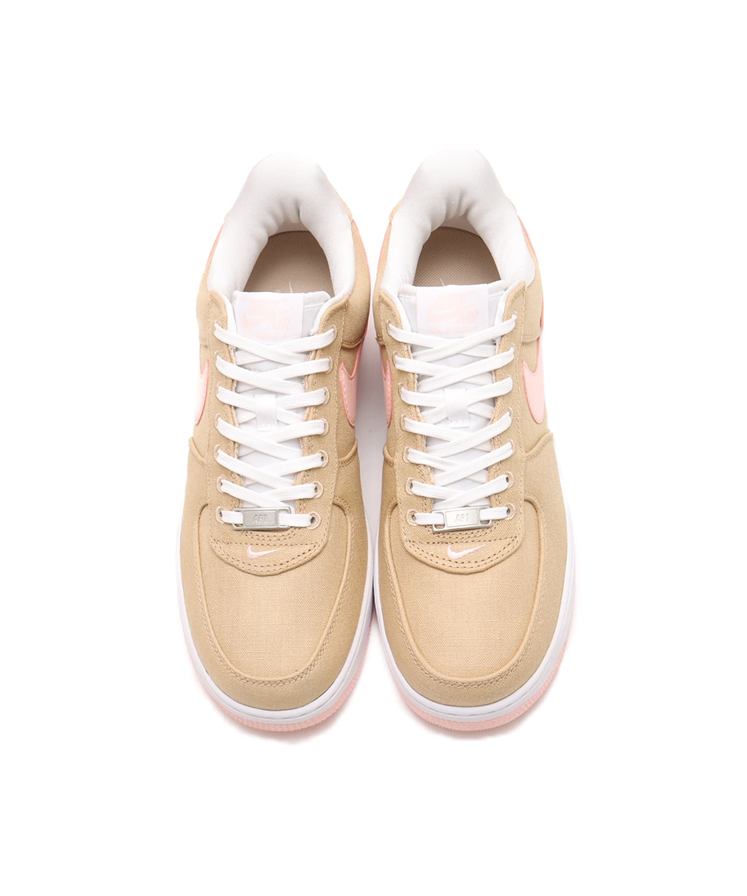 NIKE AIR FORCE 1 RETRO LL QS LINEN/ATMOSPHERE-WHITEの画像