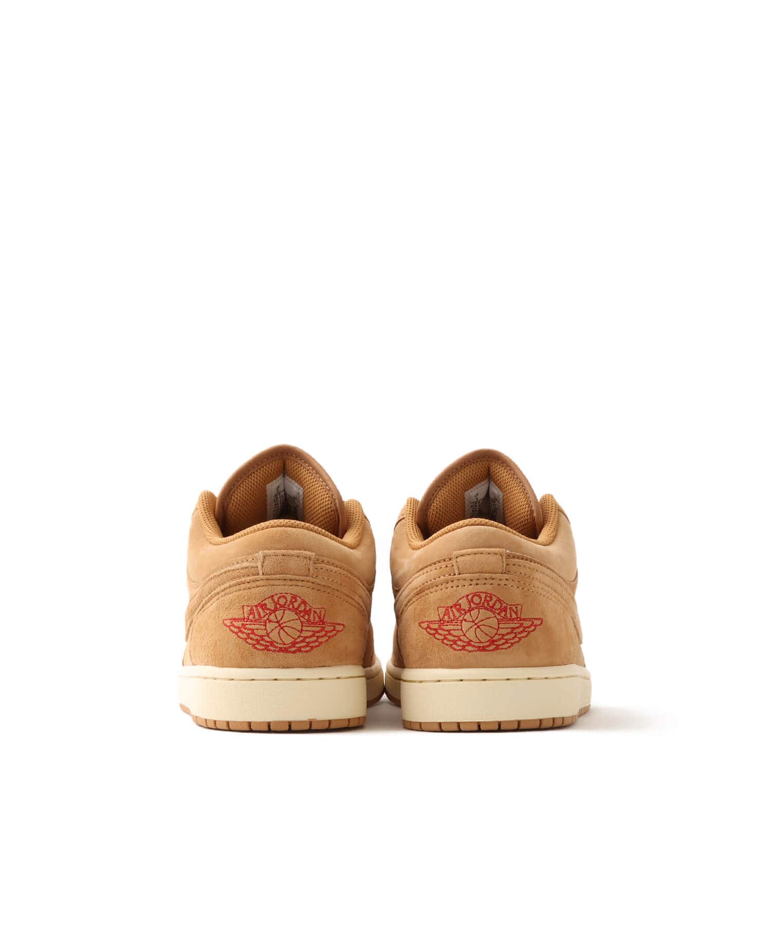 JORDAN BRAND AIR JORDAN 1 LOW SE FLAX/FLAX-VARSITY RED-MUSLINの画像