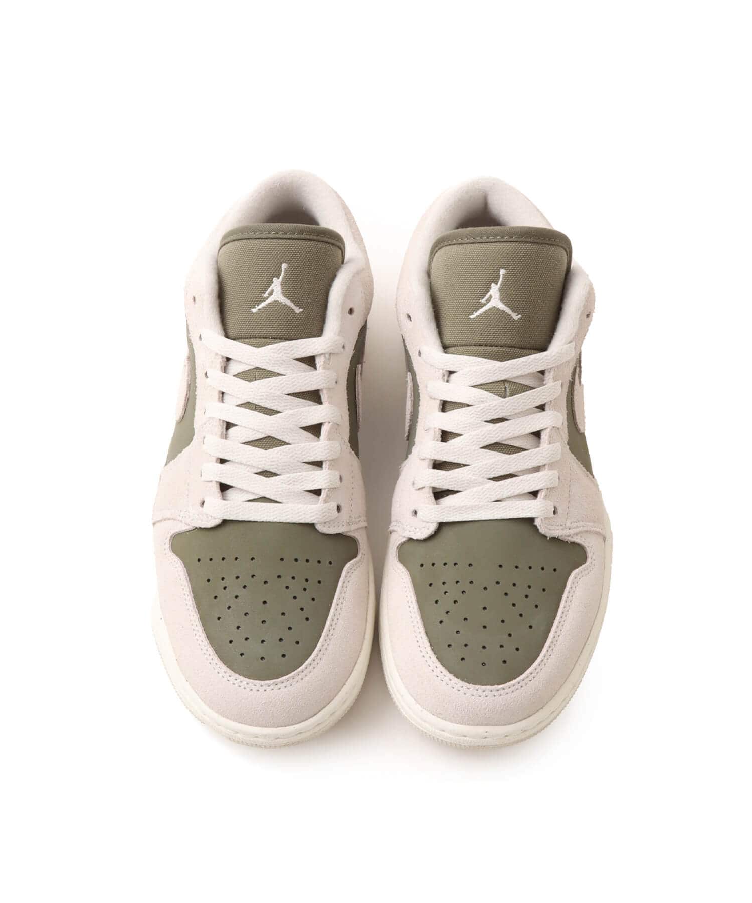 JORDAN BRAND AIR JORDAN 1 LOW SE MEDIUM OLIVE/LT OREWOOD BRN-SAILの画像
