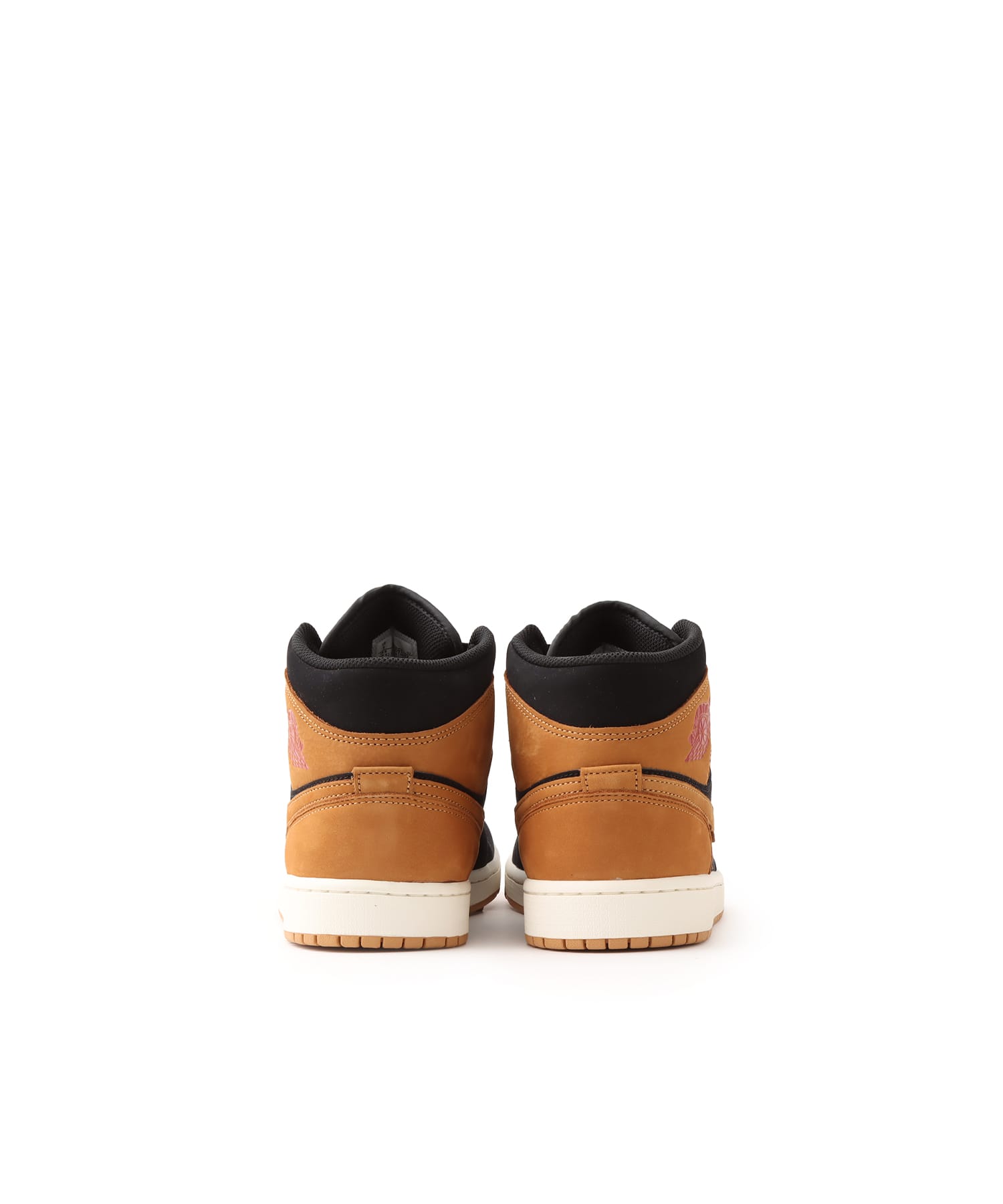 JORDAN BRAND AIR JORDAN 1 MID SE BLACK/FLAX-VARSITY RED-SAILの画像