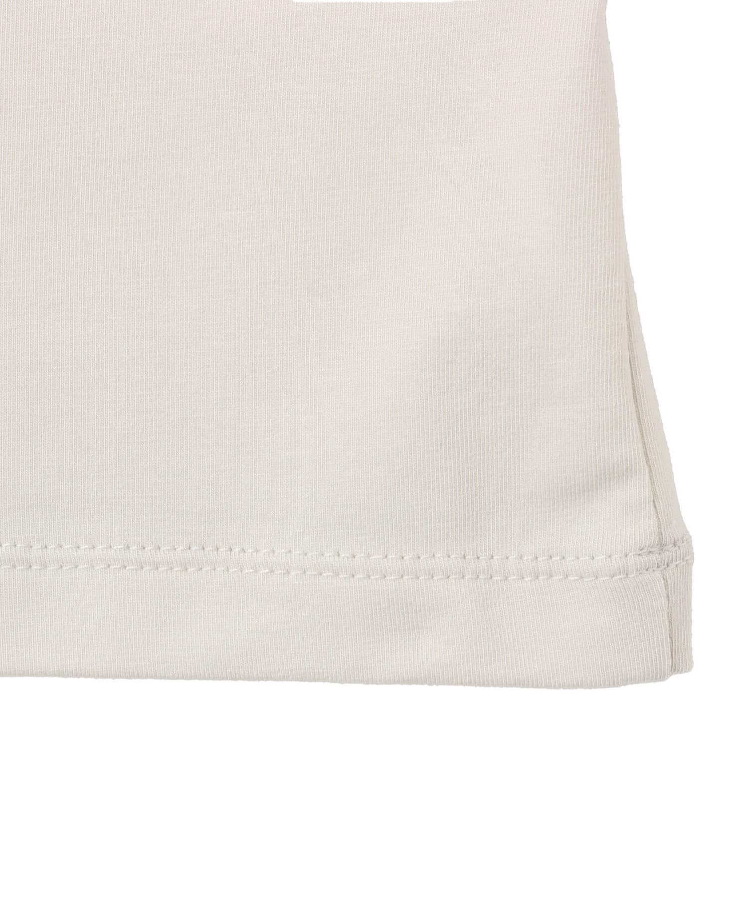 NIKE AS W NSW NK CHLL KNT MOCK TEE LIGHT BONEの画像