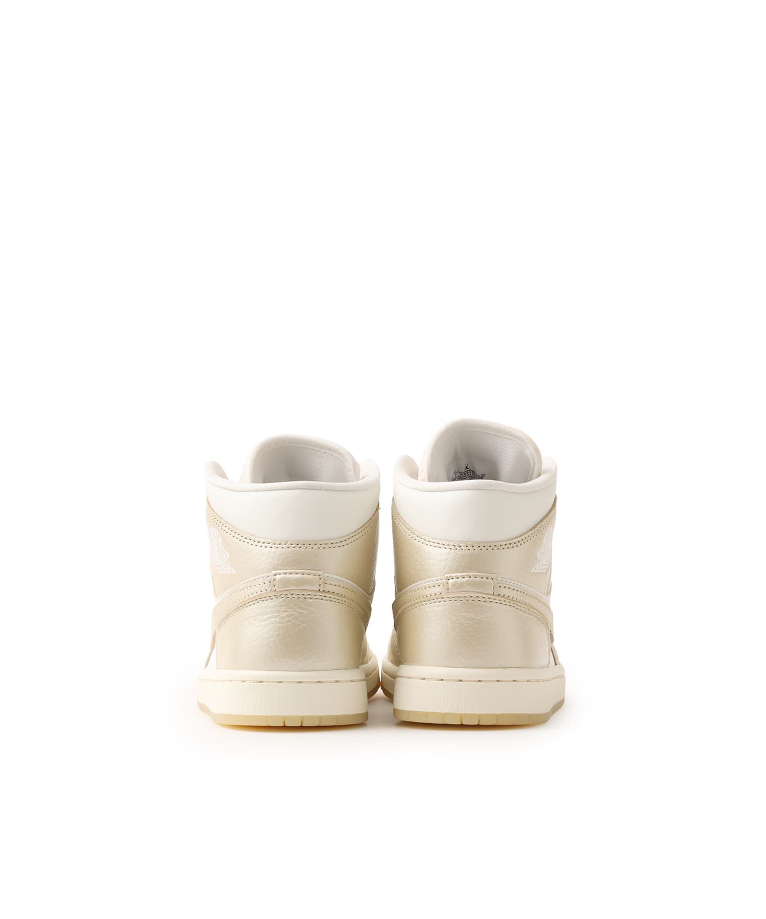 JORDAN BRAND WMNS AIR JORDAN 1 MID SE SAIL/TEAM GOLD-PALE IVORYの画像