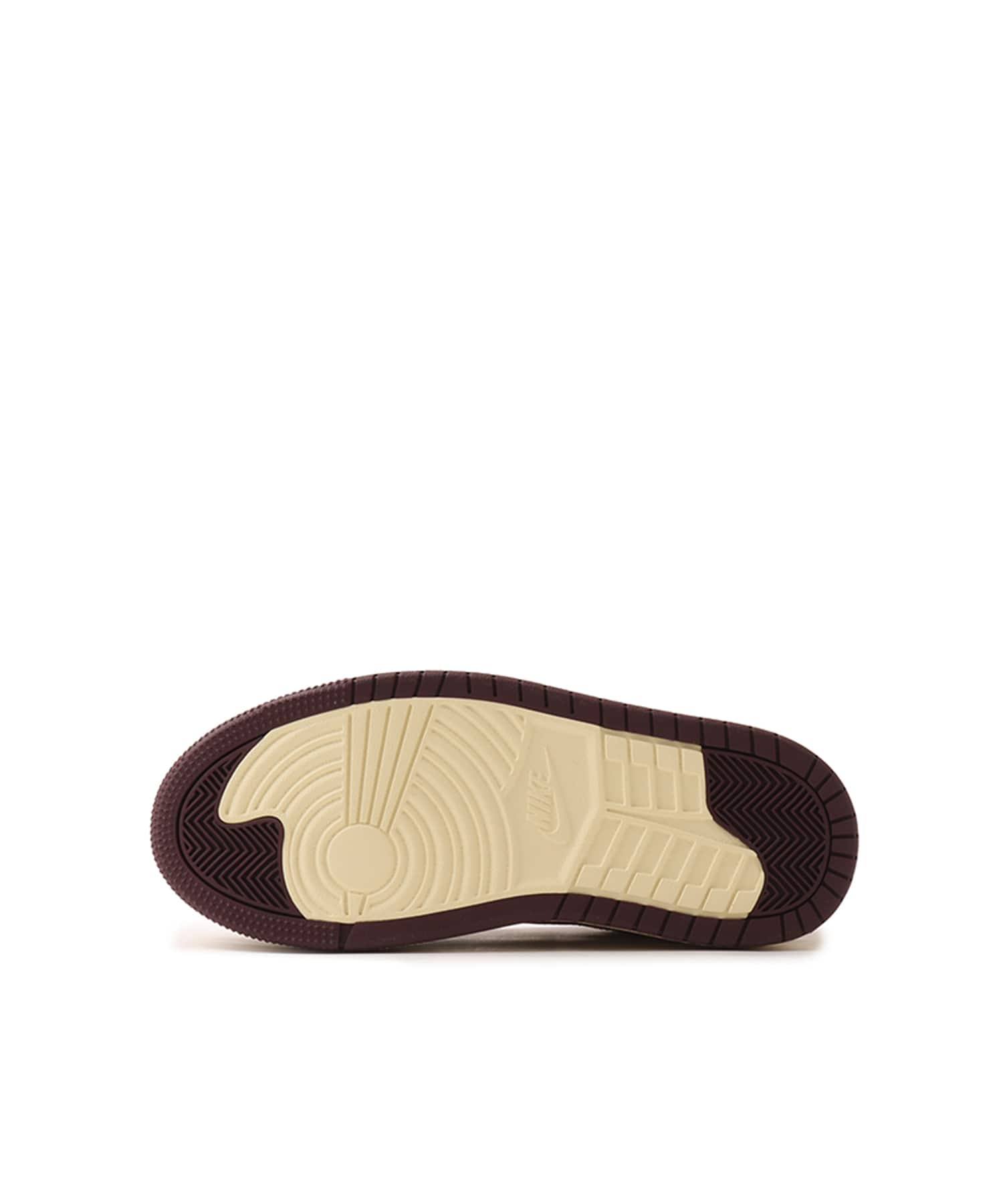 JORDAN BRAND WMNS AIR JORDAN 1 TRIPLE STACK TEAM RED/SANDED GOLD-PALE IVORYの画像