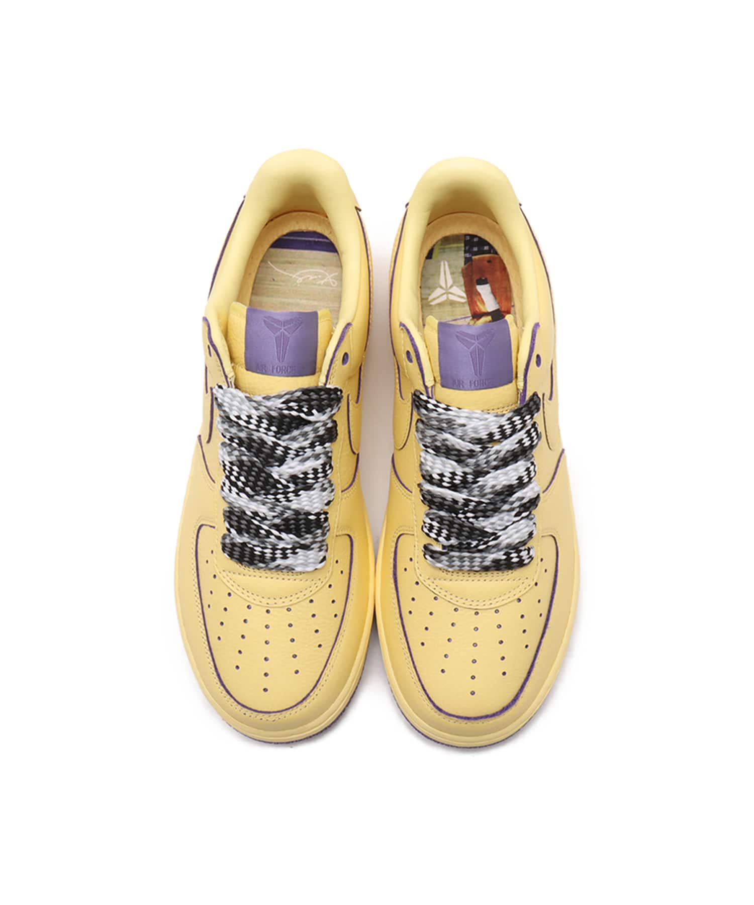 NIKE AIR FORCE 1 LOW PROTRO SOFT YELLOW/SOFT YELLOW-DUSTY AMETHYSTの画像