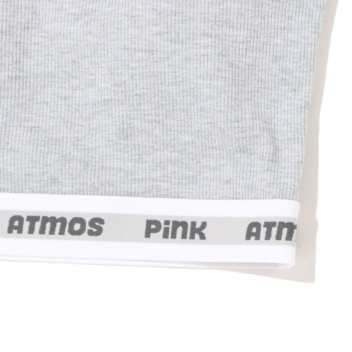 atmos pink ベーシックショートリブキャミ GRAY 23SP-I