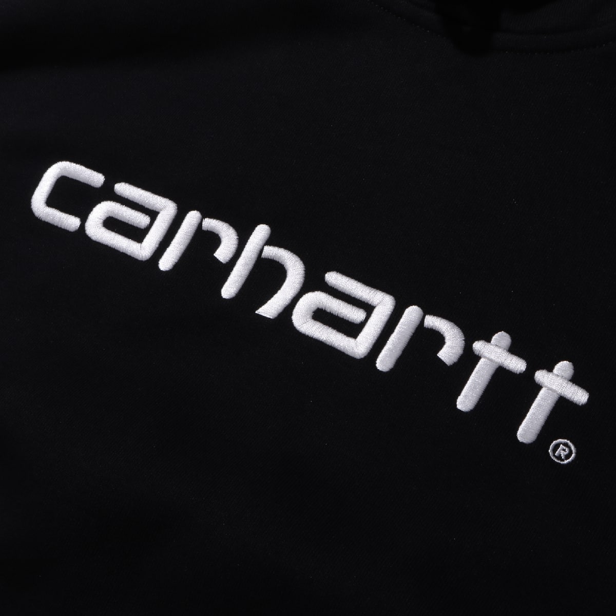 CARHARTT HOODED CARHARTT SWEATSHIRT BLACK 20SS-Iの画像