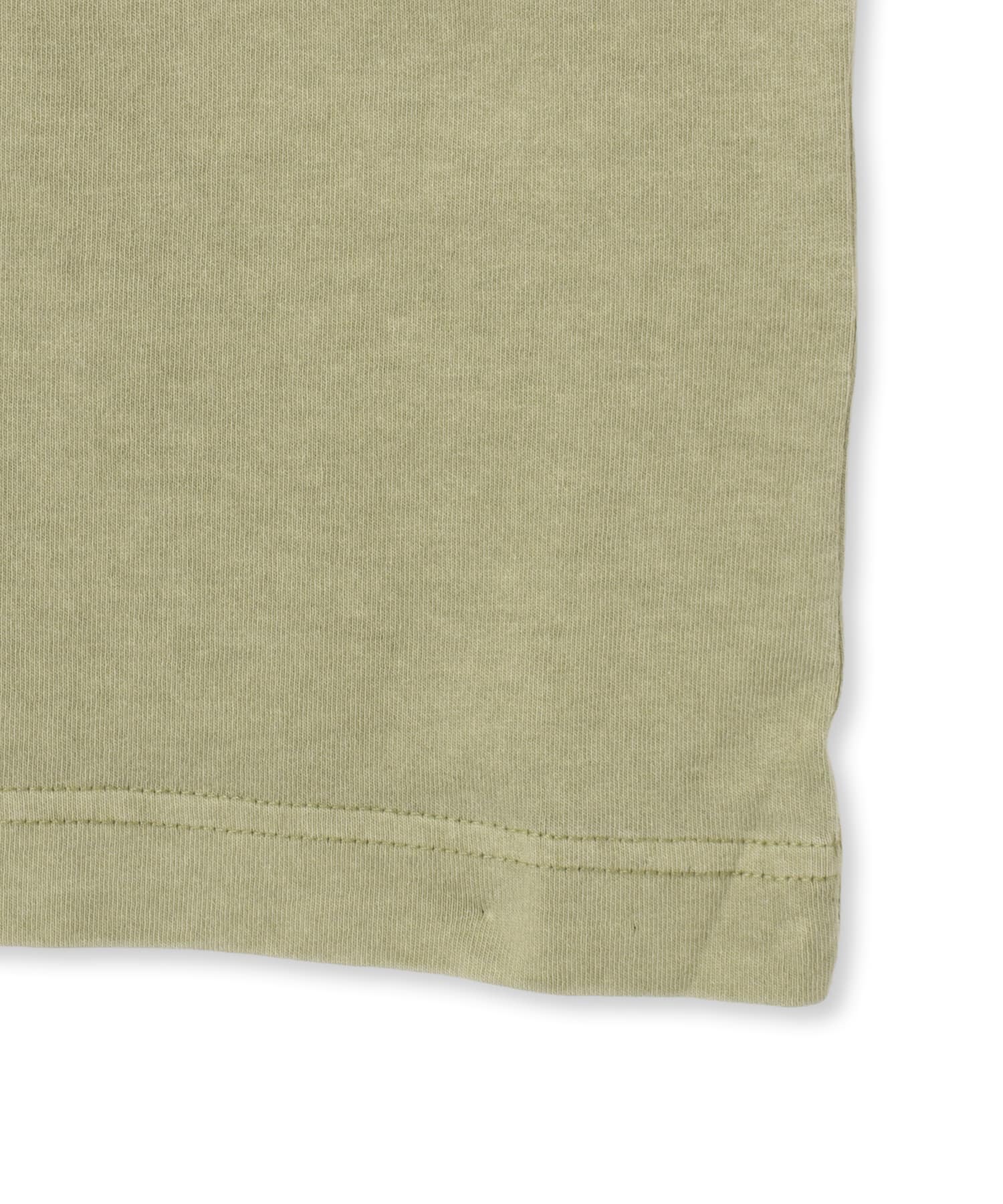 CARHARTT S/S NELSON T-SHIRT Gentle Green garment dyedの画像