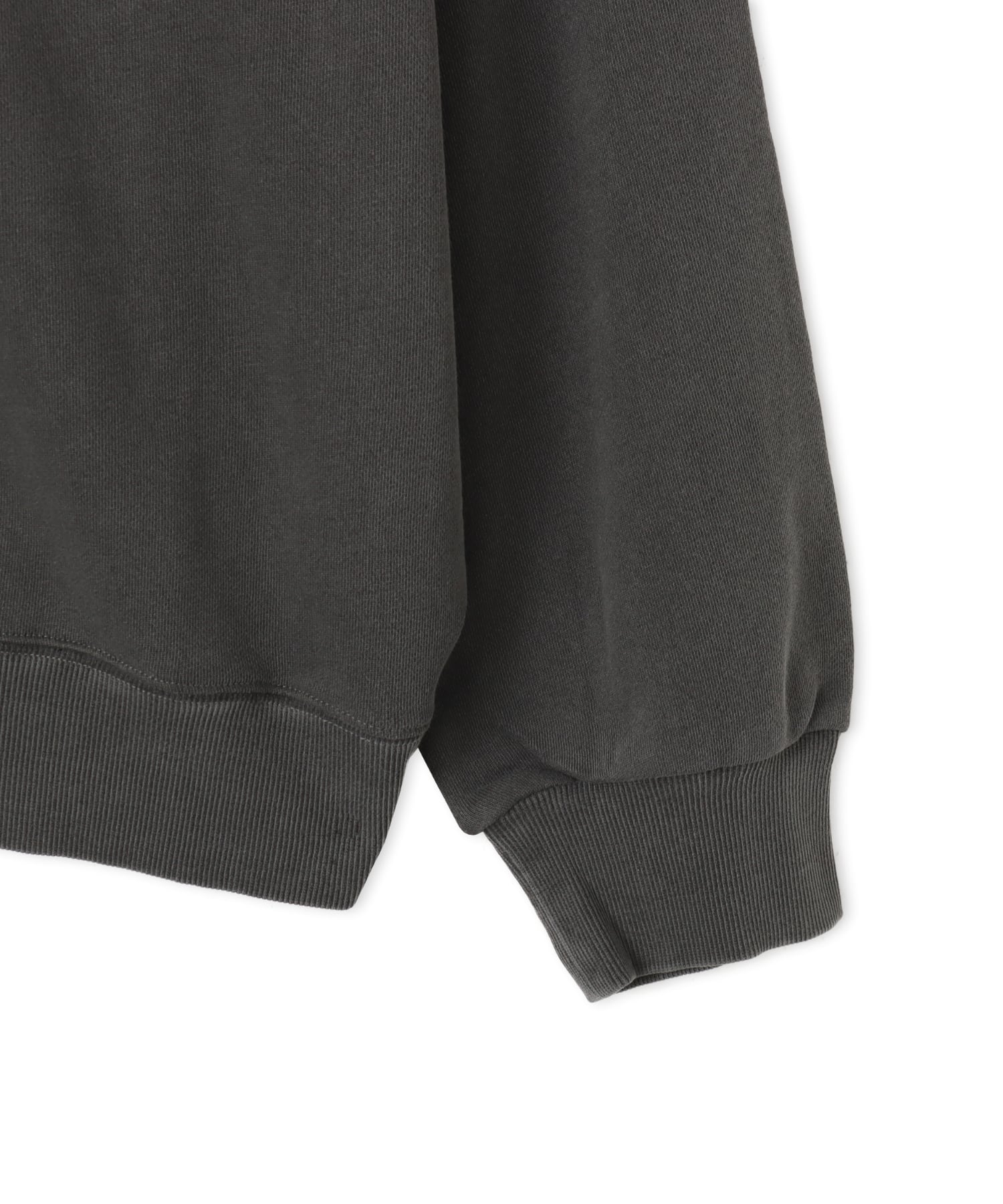 CARHARTT NELSON SWEAT Black garment dyedの画像