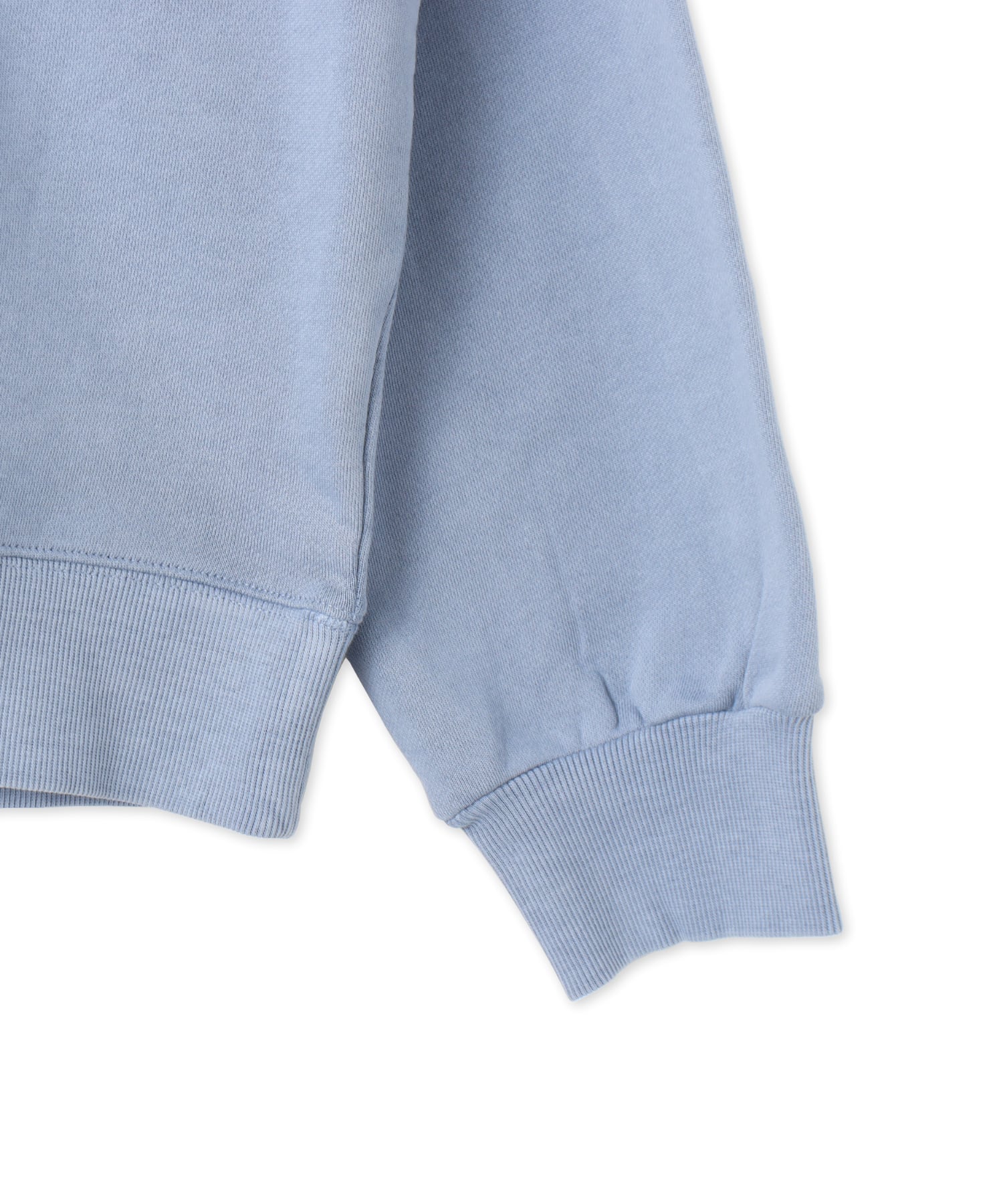 CARHARTT NELSON SWEAT Gentle Blue garment dyedの画像