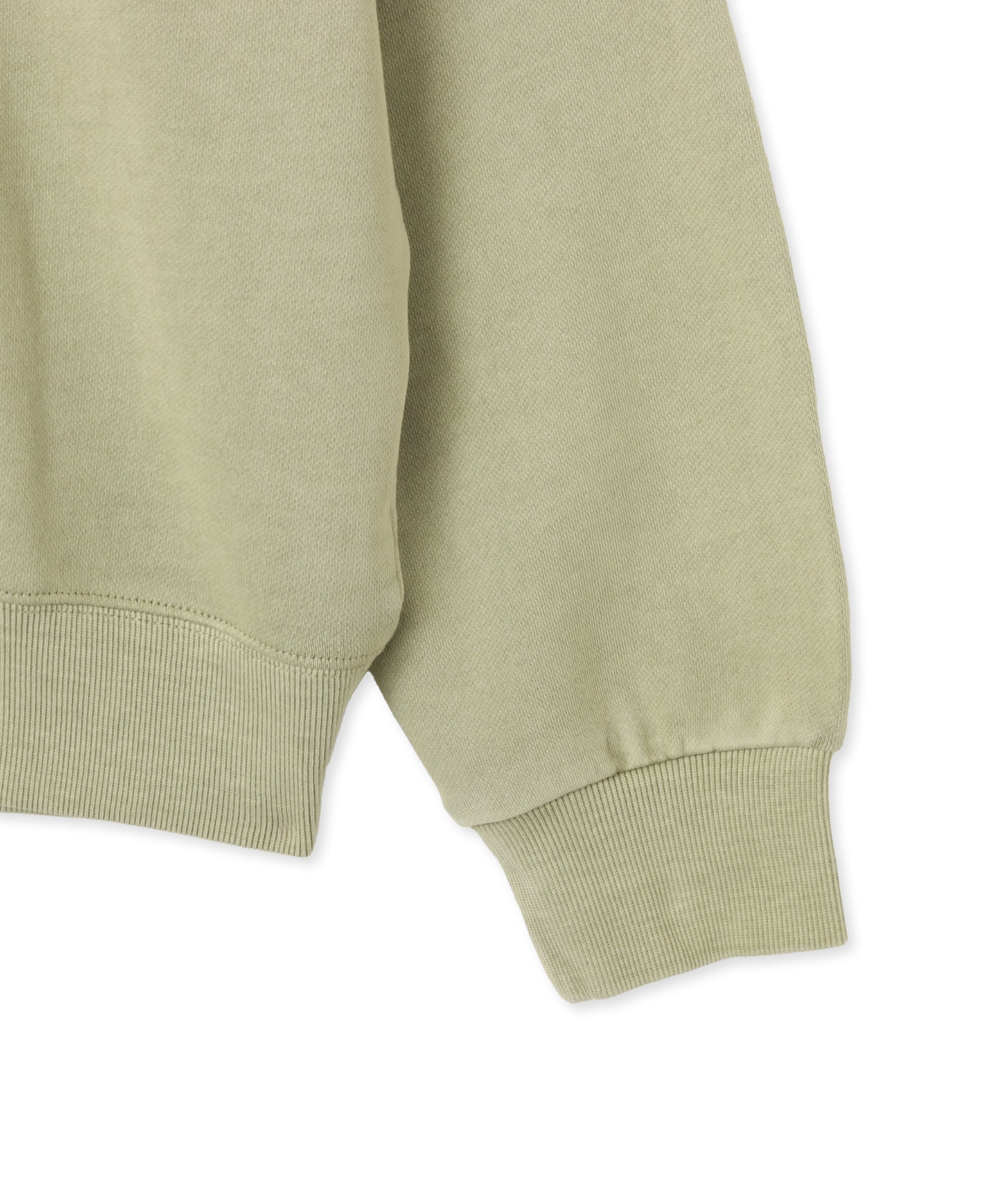 CARHARTT NELSON SWEAT Gentle Green garment dyedの画像