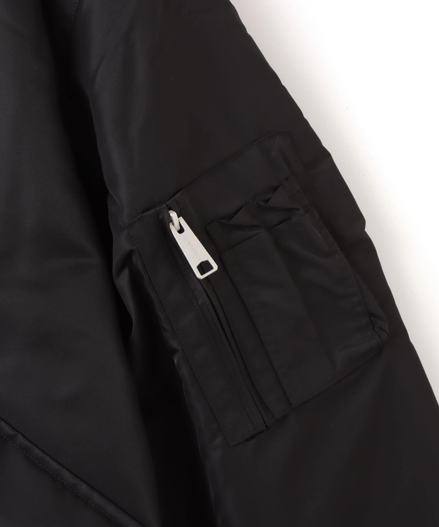 CARHARTT HOODED OLTERA BOMBER Black / Blackの画像