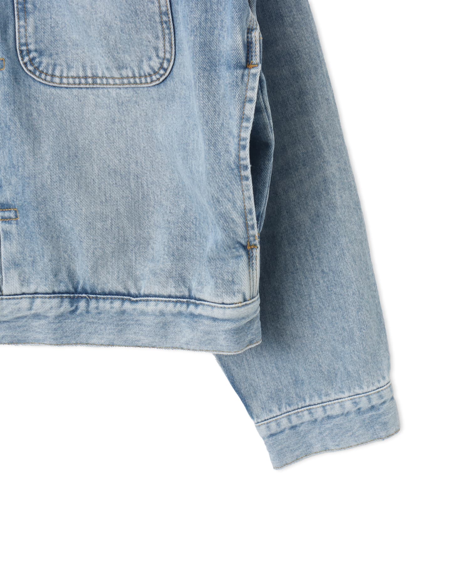 CARHARTT BELMAR JACKET Blue heavy worn bleachedの画像