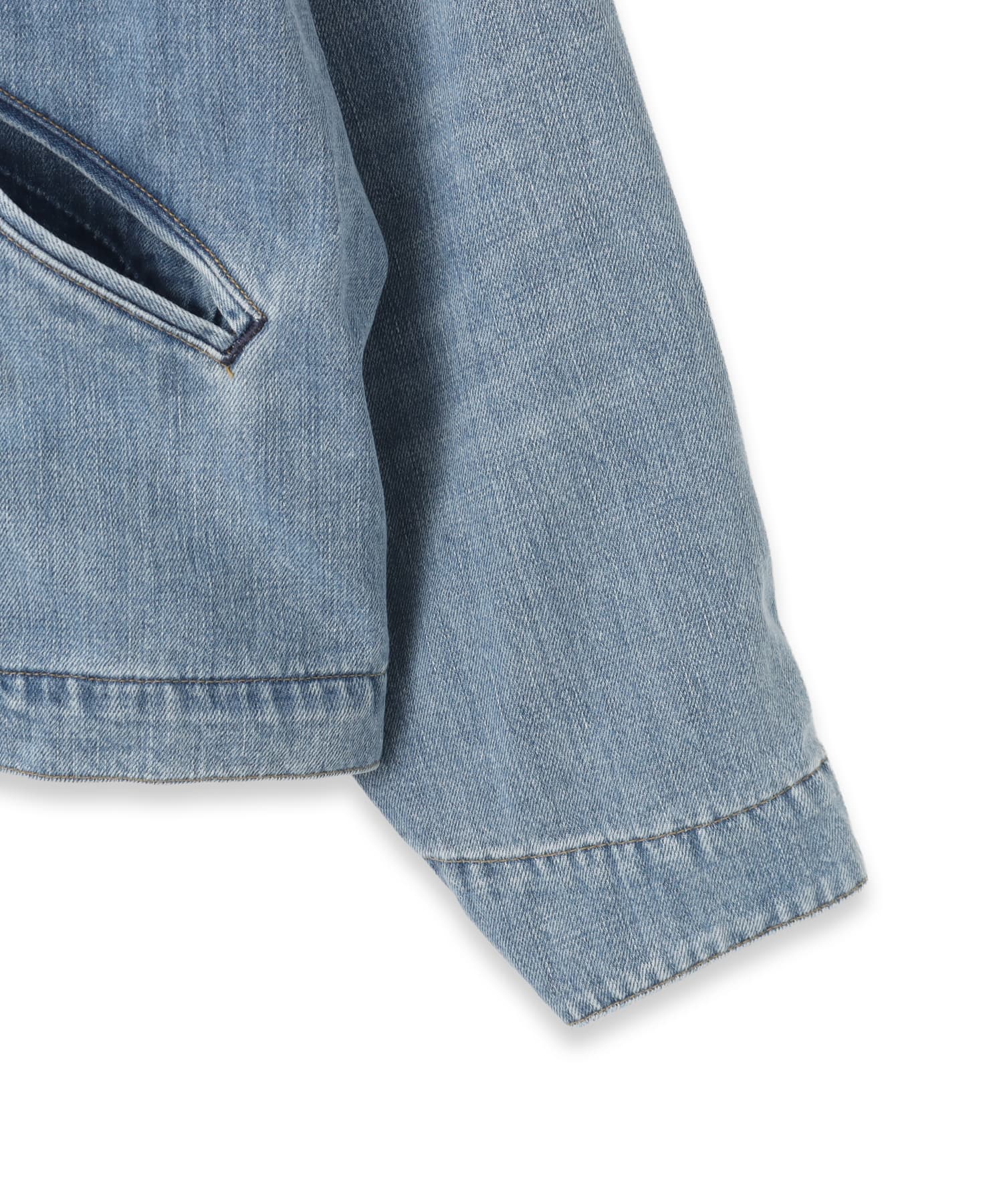 CARHARTT OG DETROIT JACKET Blue/DustyHBrownの画像