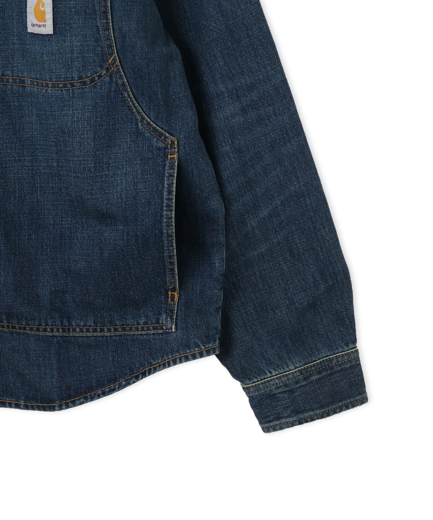 CARHARTT OAKLAND SHIRT JAC Blue / Dark Navyの画像