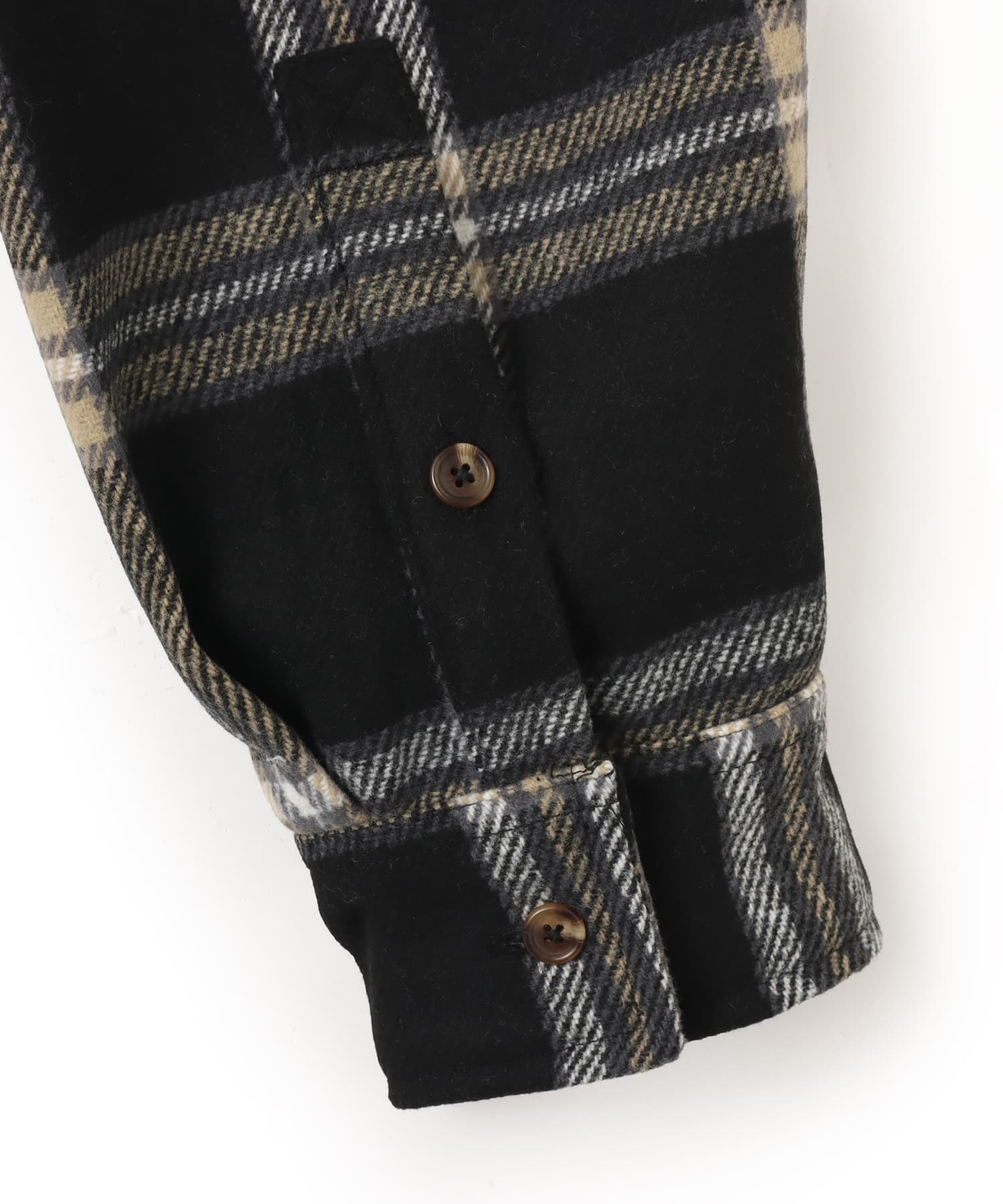 JORDAN BRAND M J FLT CLB FLANNEL SHIRT BLACKの画像