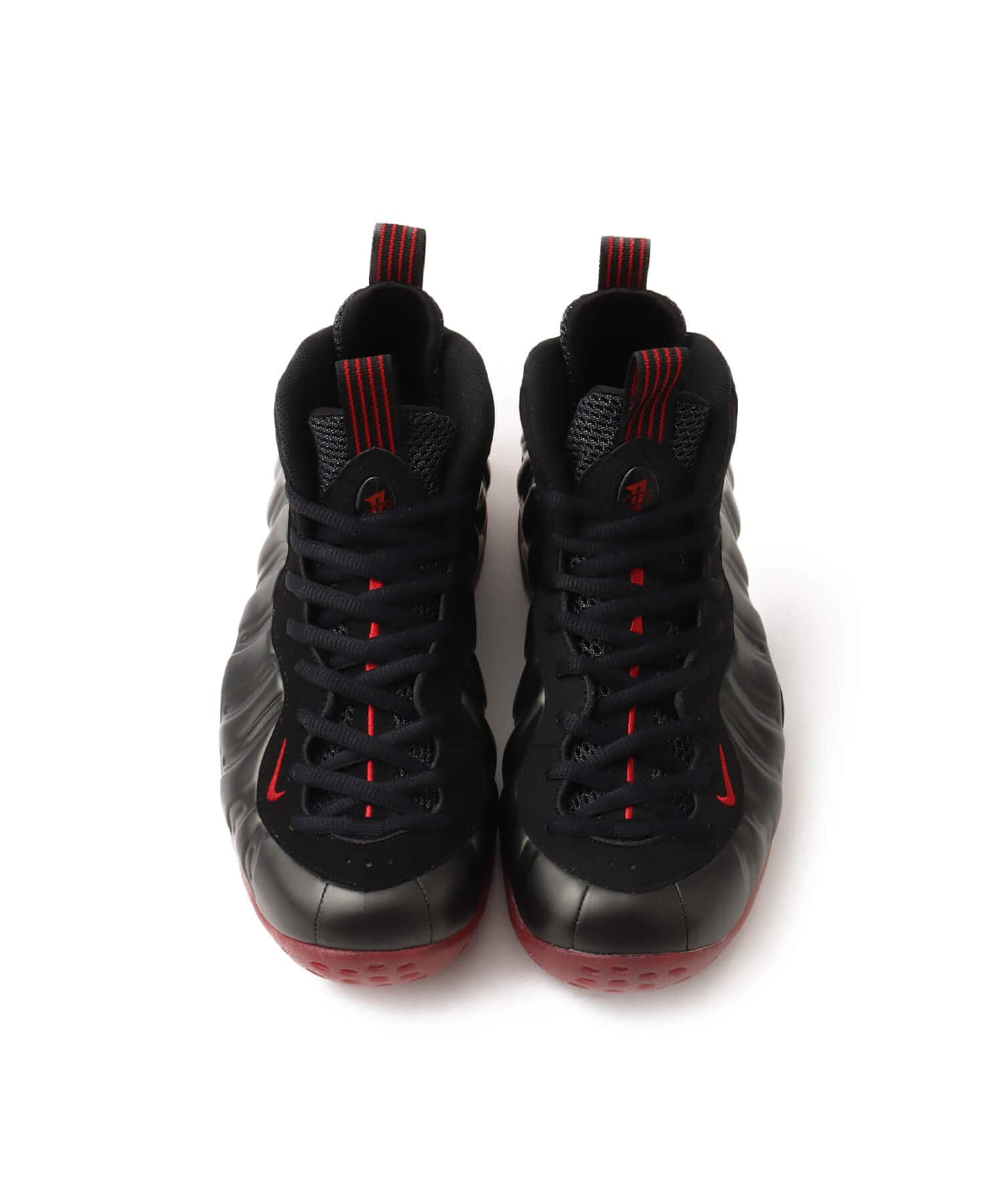 NIKE AIR FOAMPOSITE ONE BLACK/VARSITY REDの画像