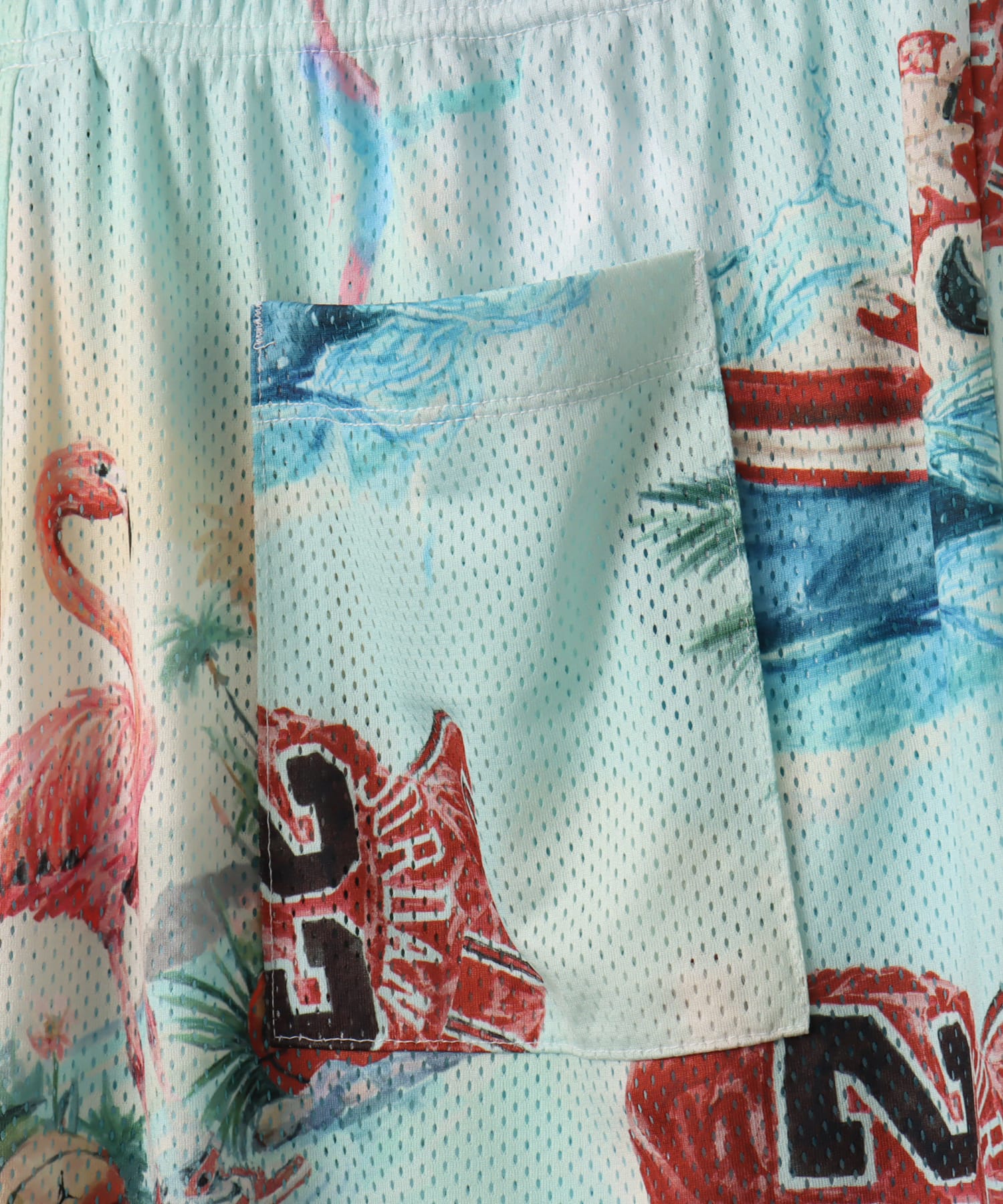 JORDAN BRAND M J ESS SMR PK AOP MSH SHORT SAIL/GLACIER BLUEの画像