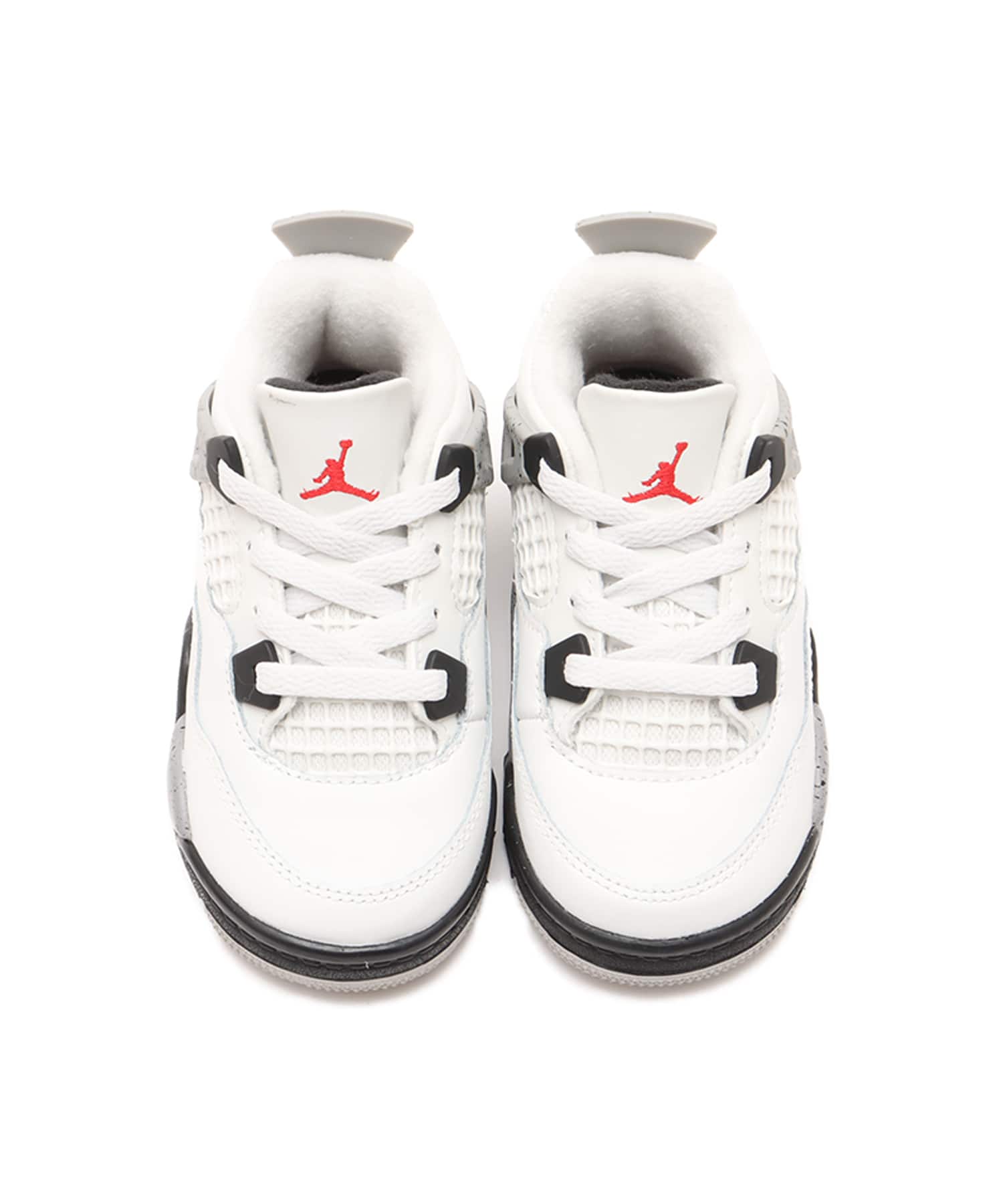 JORDAN BRAND JORDAN 4 RETRO OG (TD) SUMMIT WHITE/FIRE RED-CEMENT GREY-BLACKの画像