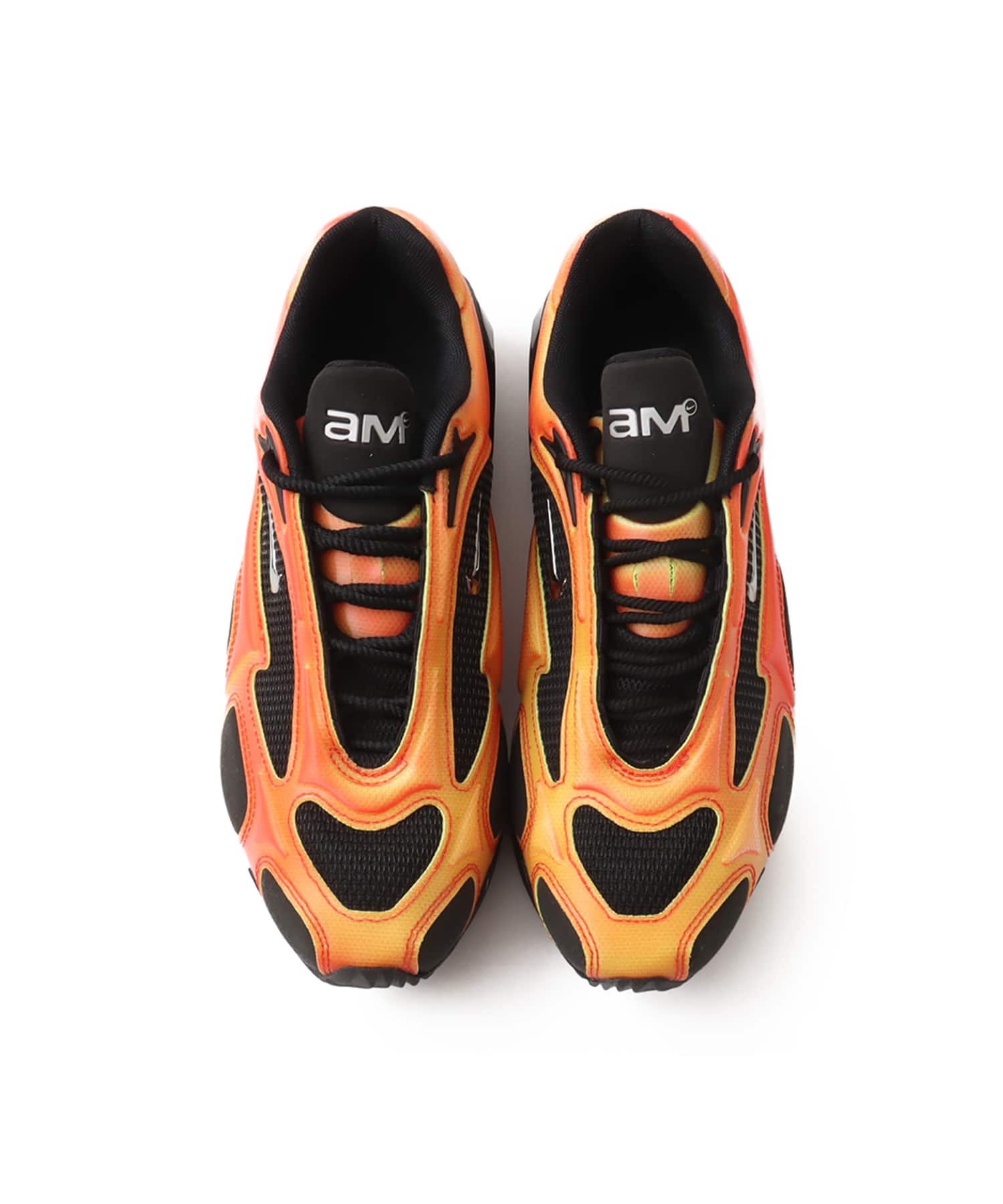 NIKE WMNS AIR MAX MUSE SE - 2 BLACK/METALLIC SILVER-BRIGHT CRIMSONの画像