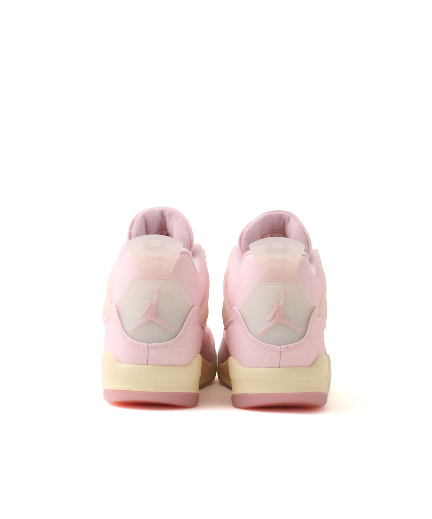 JORDAN BRAND WMNS AIR JORDAN 4 RETRO TEX PEARL PINK/ICED CARMINE-COCONUT MILKの画像
