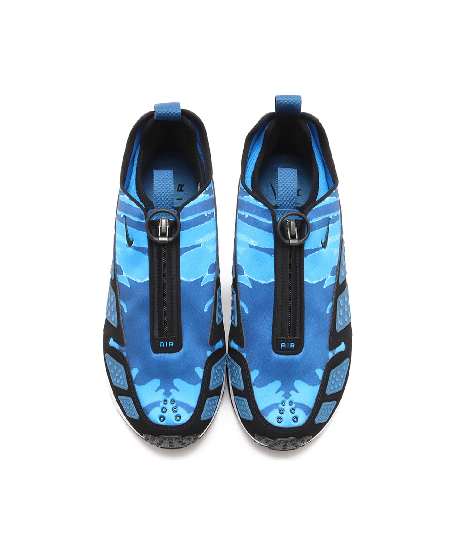 NIKE W AIR MAX SNDR CAMO COURT BLUE/BLACK-ALUMINUM-BLUE TINTの画像